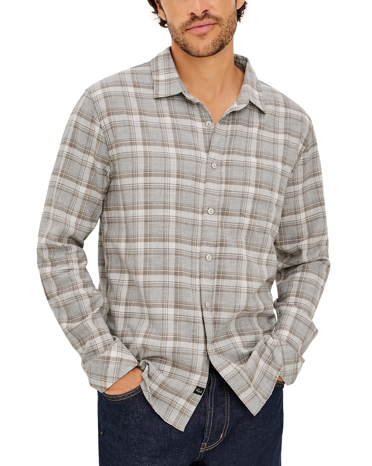 Wyatt Woven Cotton Pocket Shirt