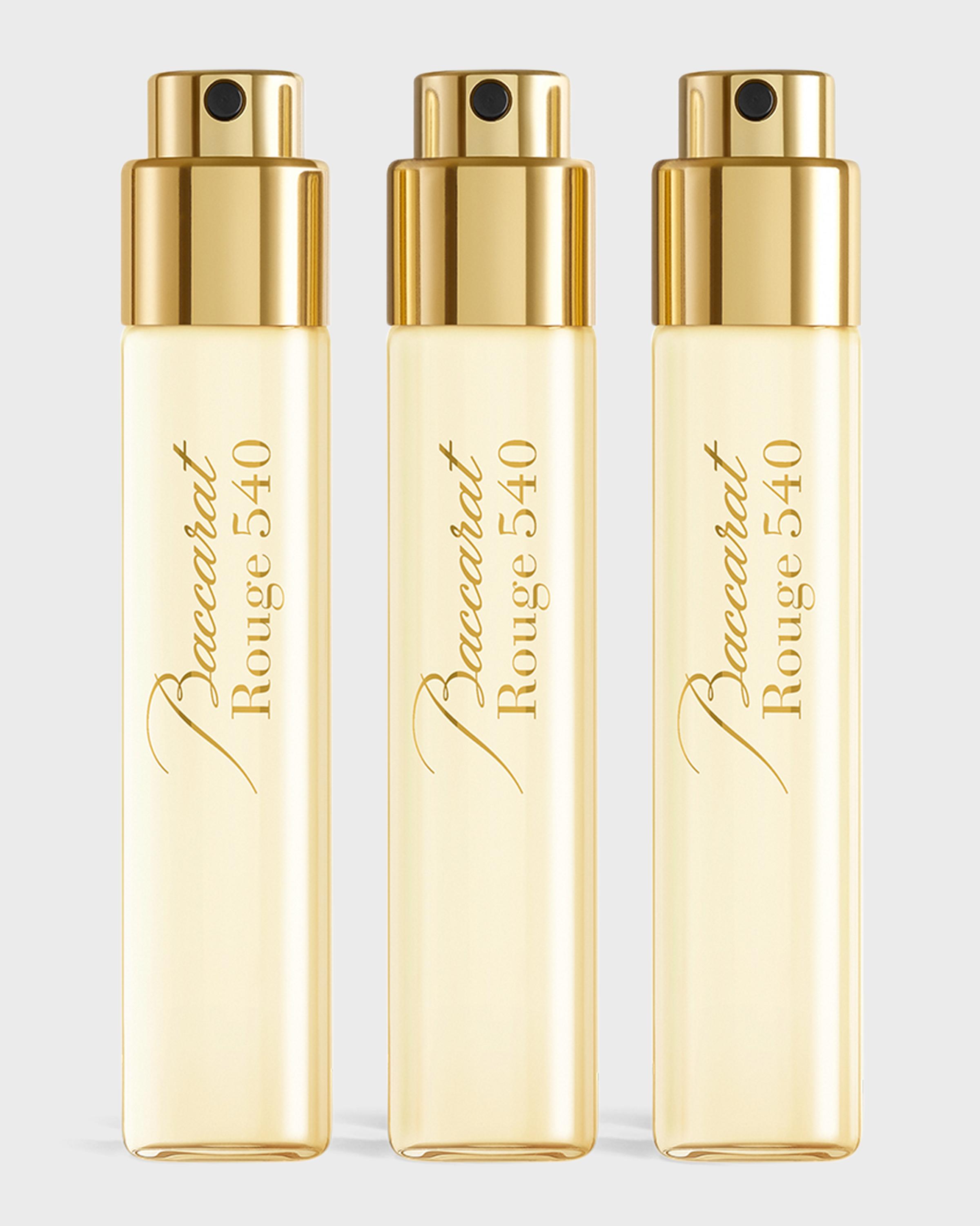 Baccarat Rouge 540 Eau de Parfum Travel Spray Refills, 3 x 0.37 oz.