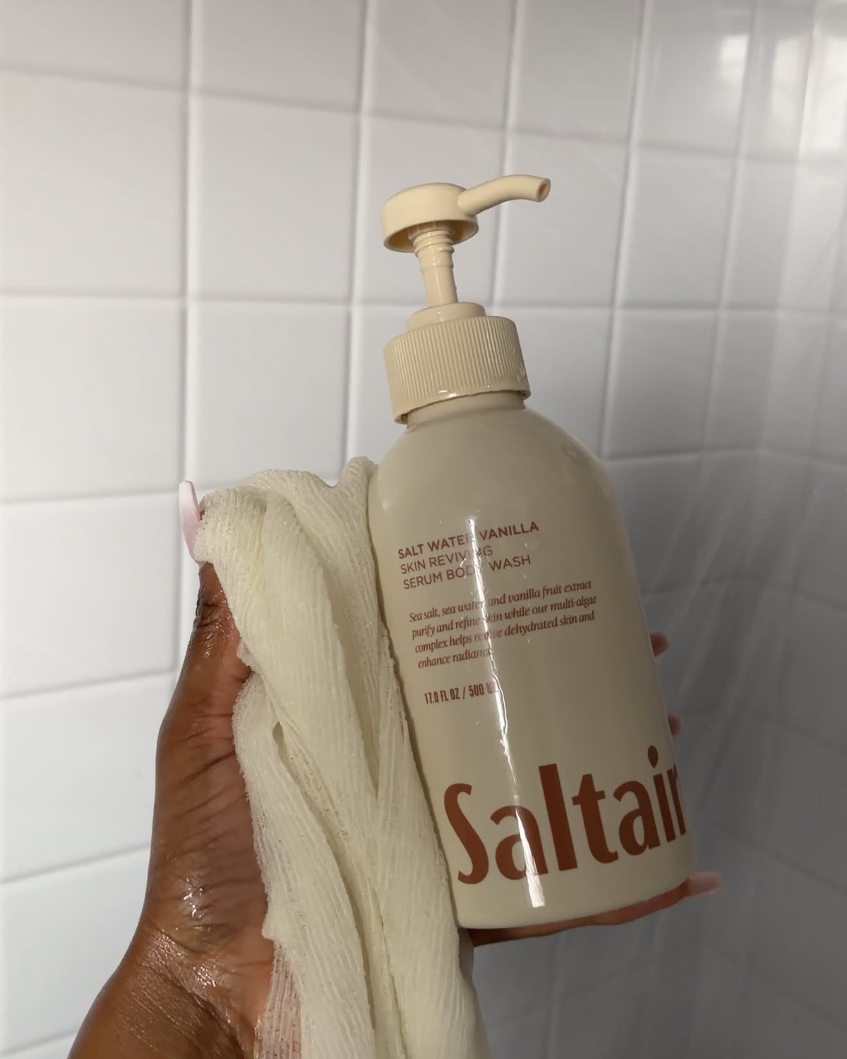 Saltair, Iskra Lawrence and a Body Wash That Says Every Body Is Welcome