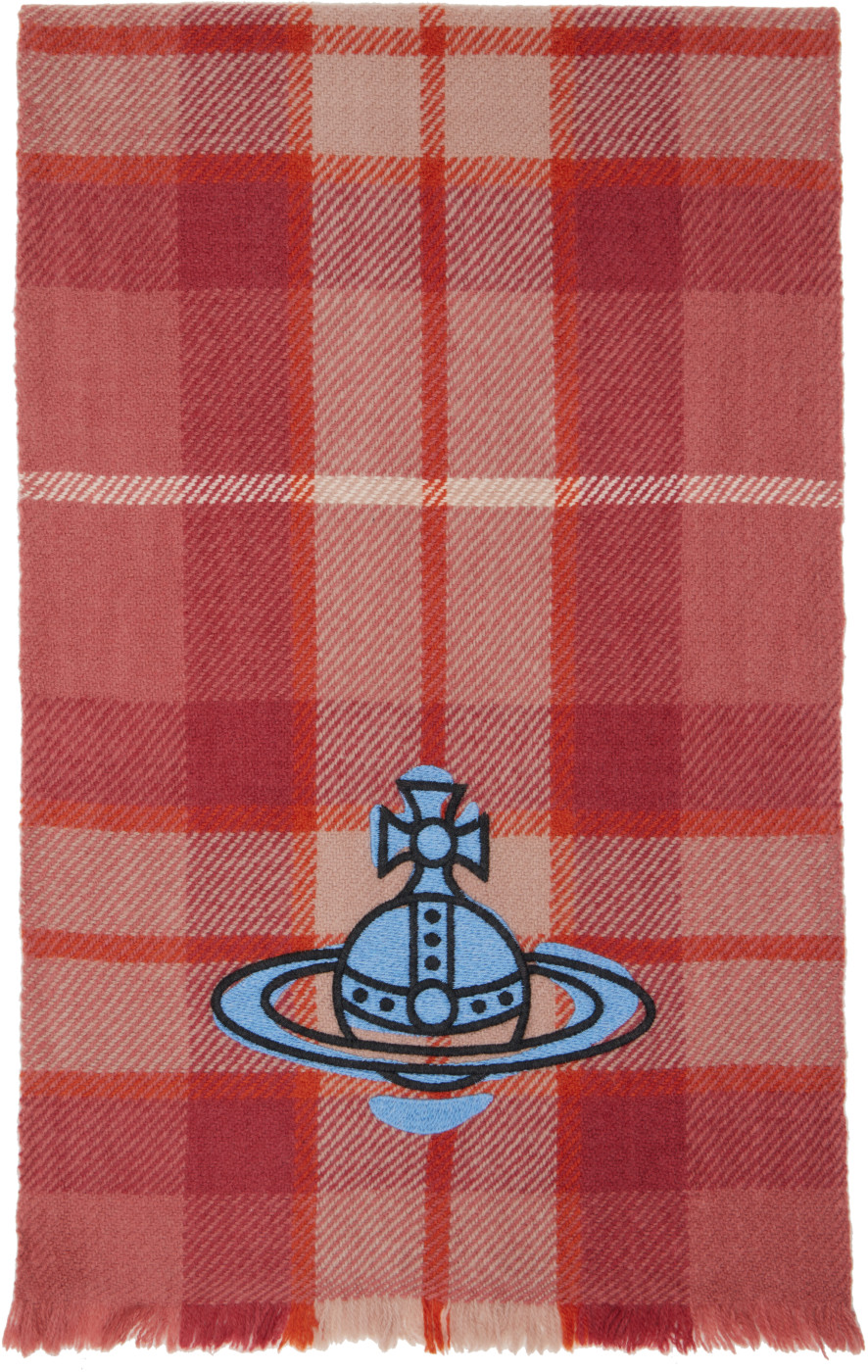 Red Check Scarf