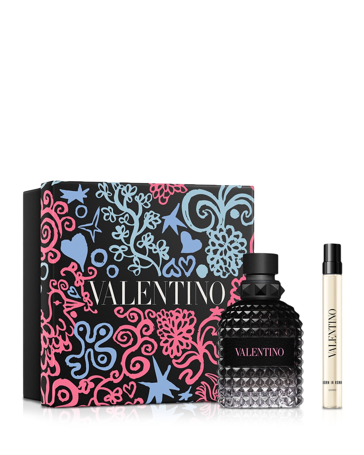 Uomo Born in Roma Eau de Toilette Fragrance Gift Set with Travel Spray ($145 Value)
