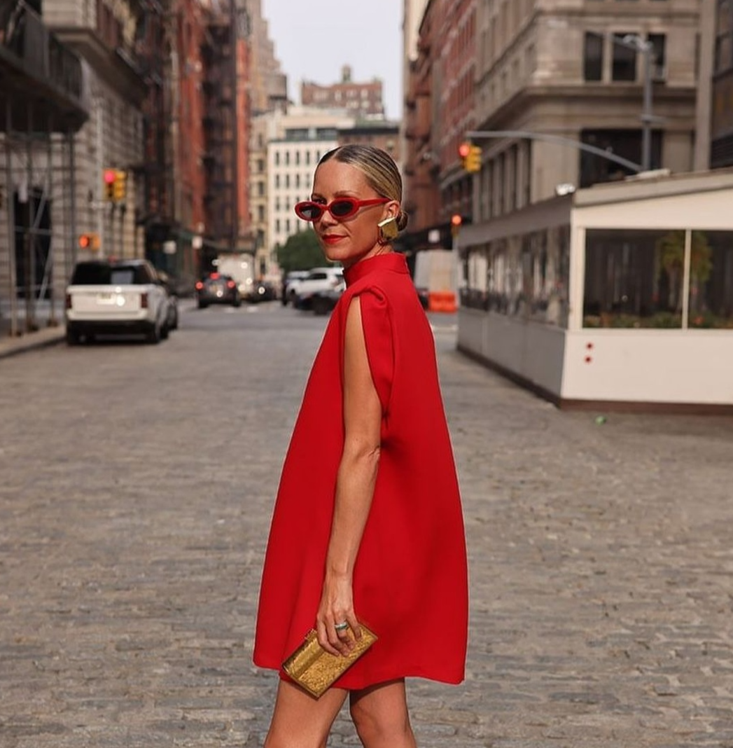 Red Dresses: Ruched, Lace and Bouclé Styles for a Night Out