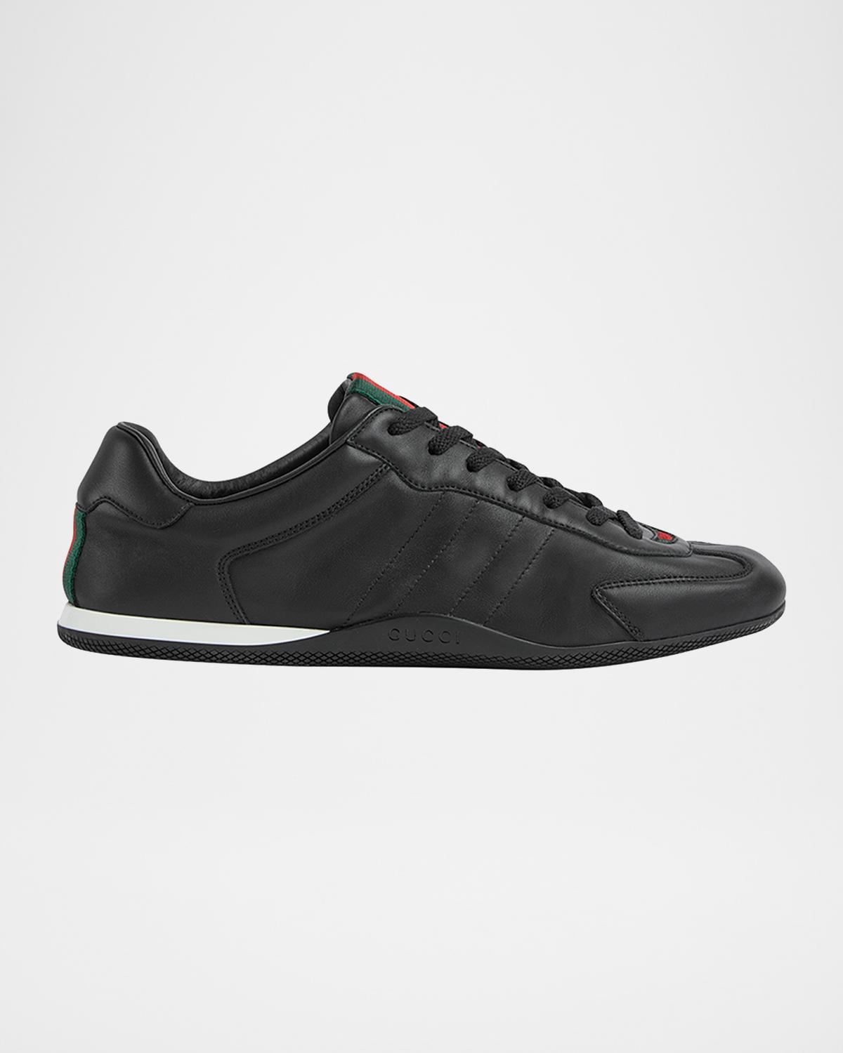 Men's Shift Leather Low-Top Sneakers