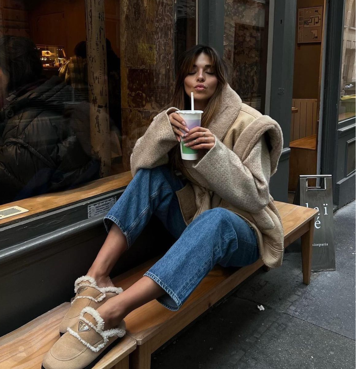 Shearling Mules