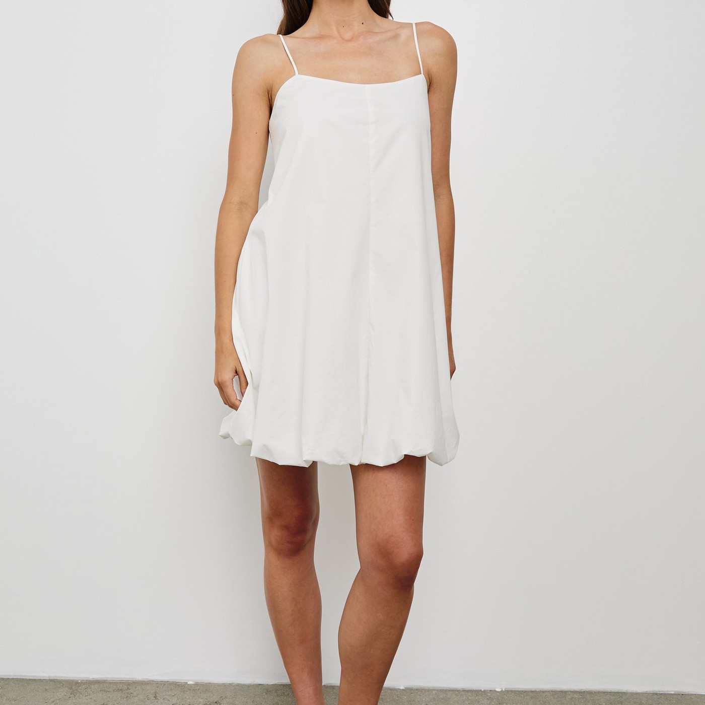 How to Style White Poplin Dress