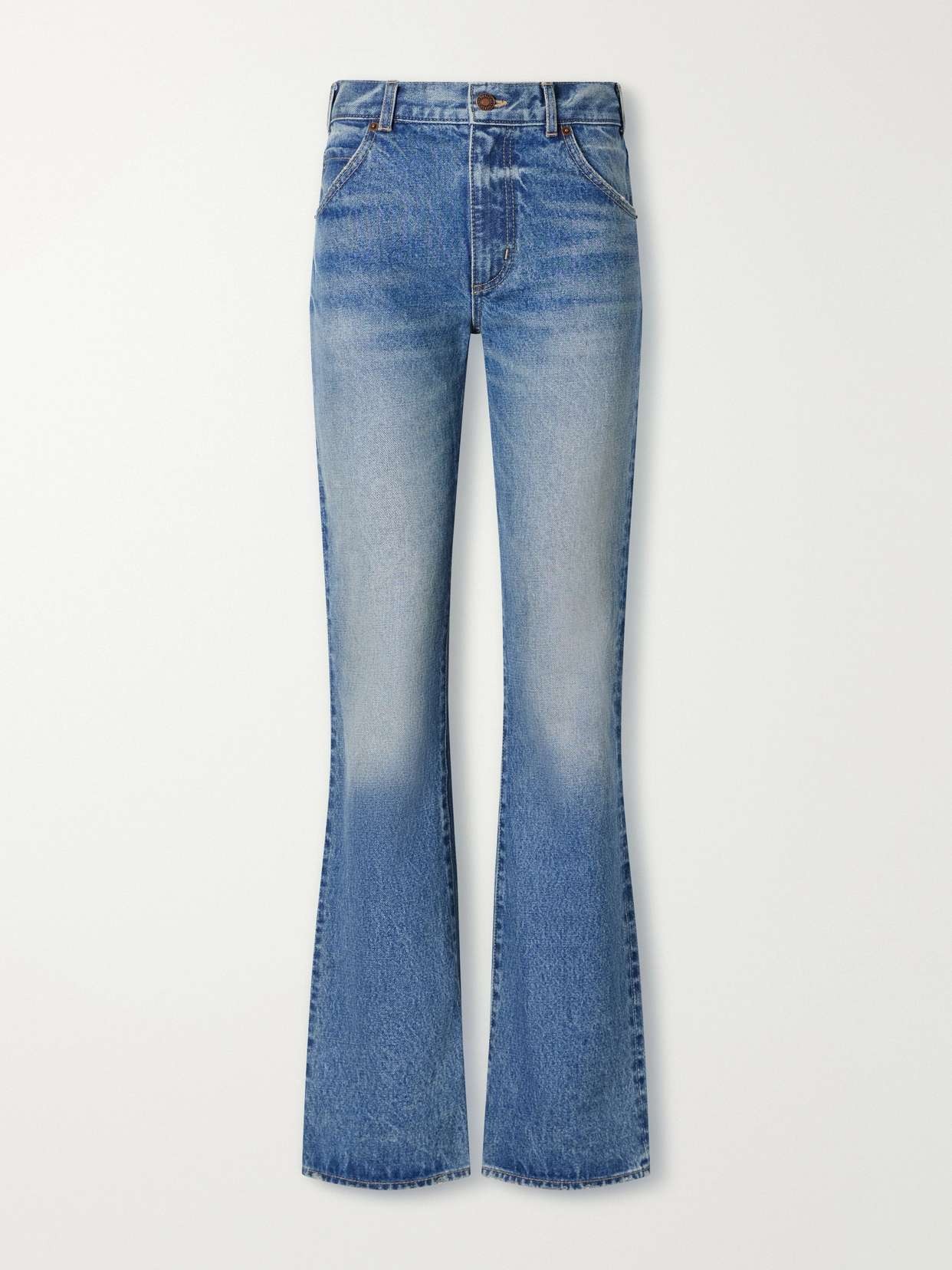 Joan mid-rise straight-leg jeans