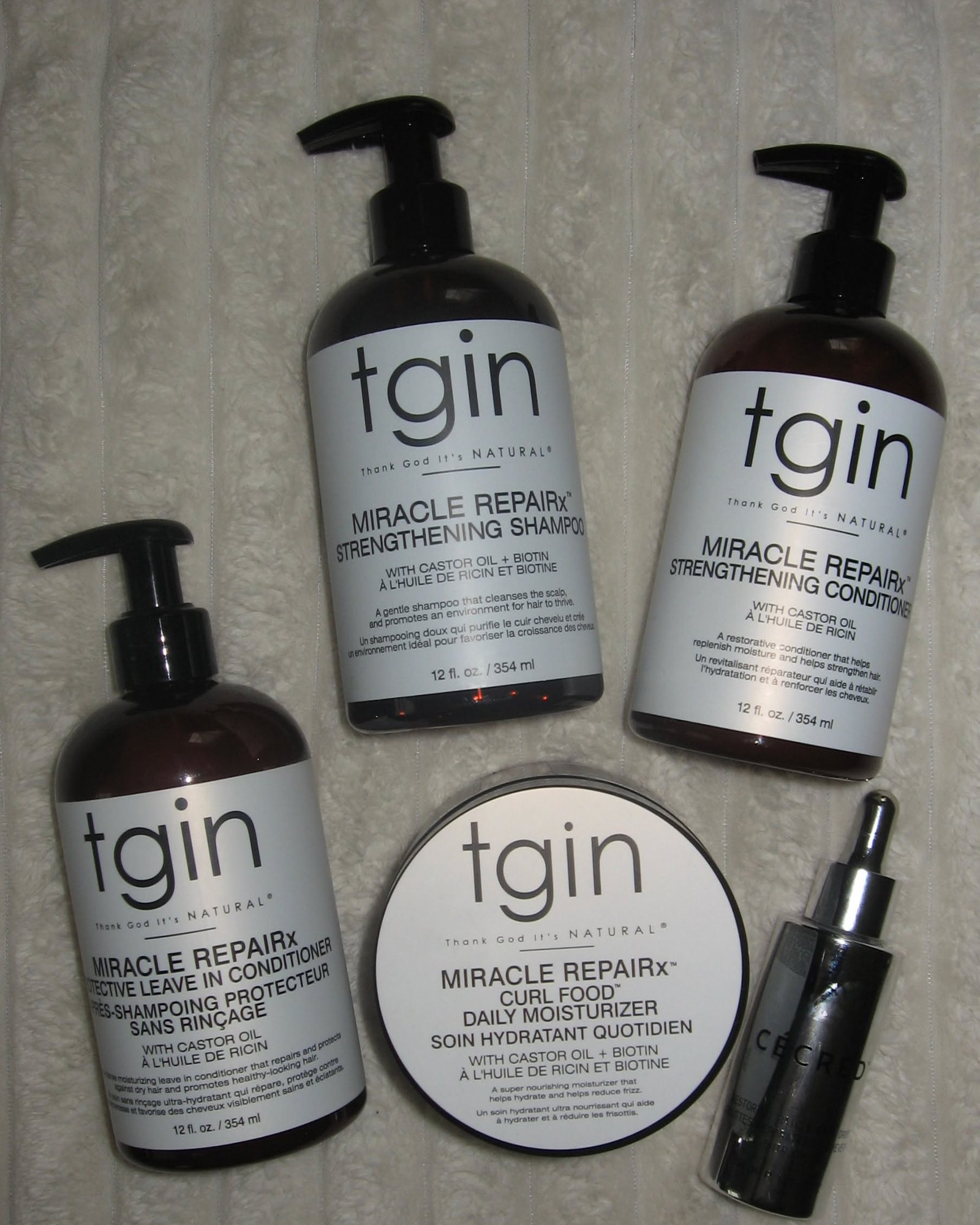tgin Honey Miracle Hair Mask and the Rest of the Line