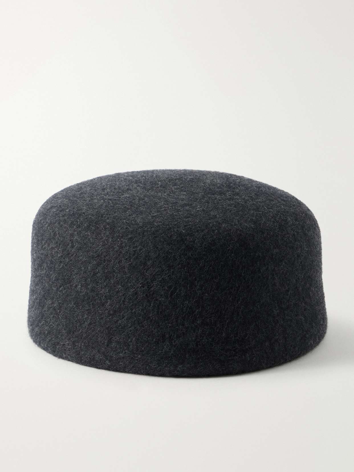 Lauren wool-felt flat cap