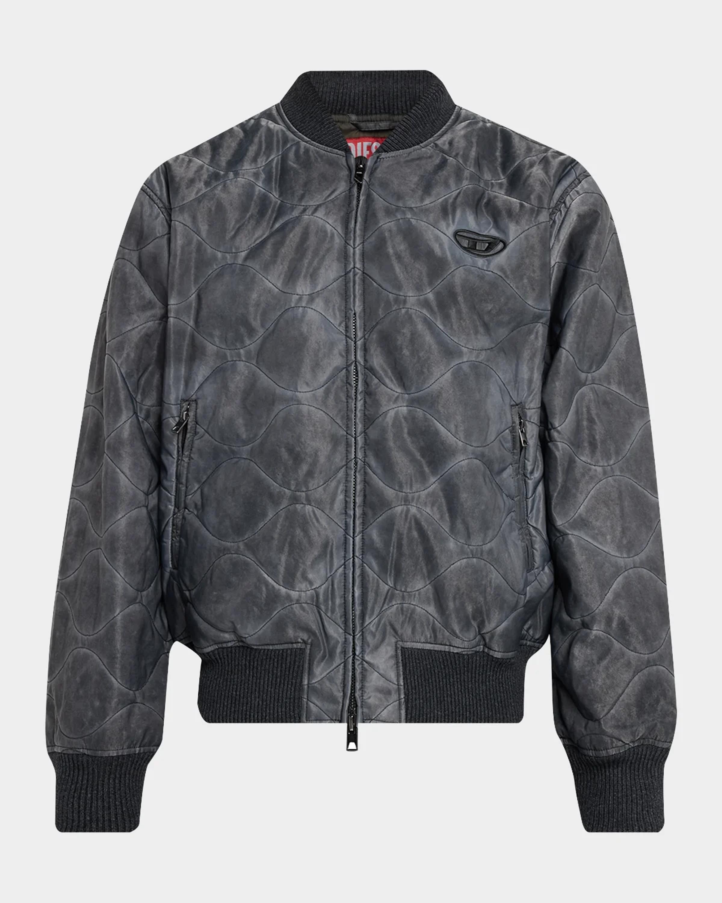 Men's J-Type Quilted Bomber Jacket