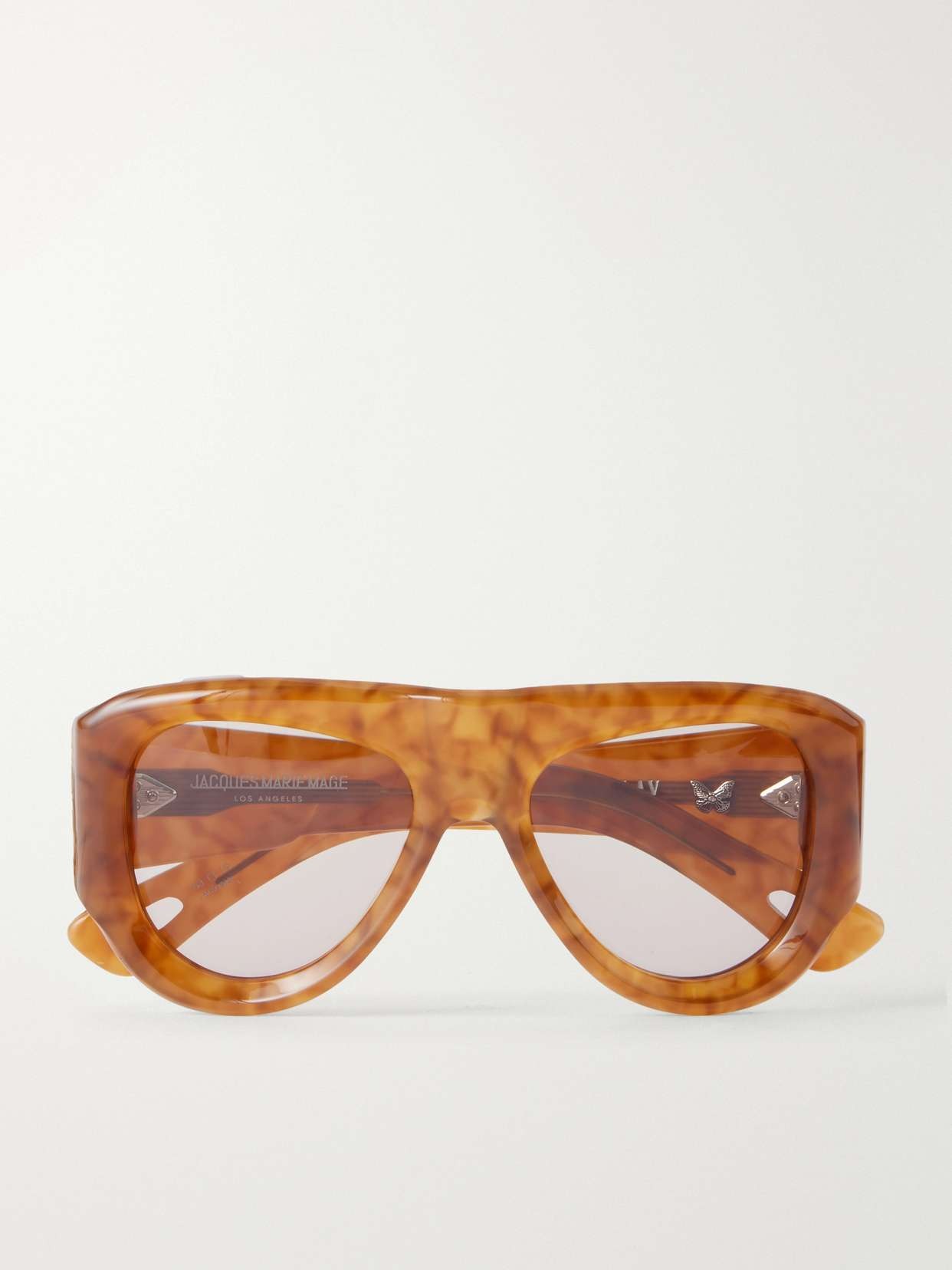 Barclay D-frame tortoiseshell acetate sunglasses