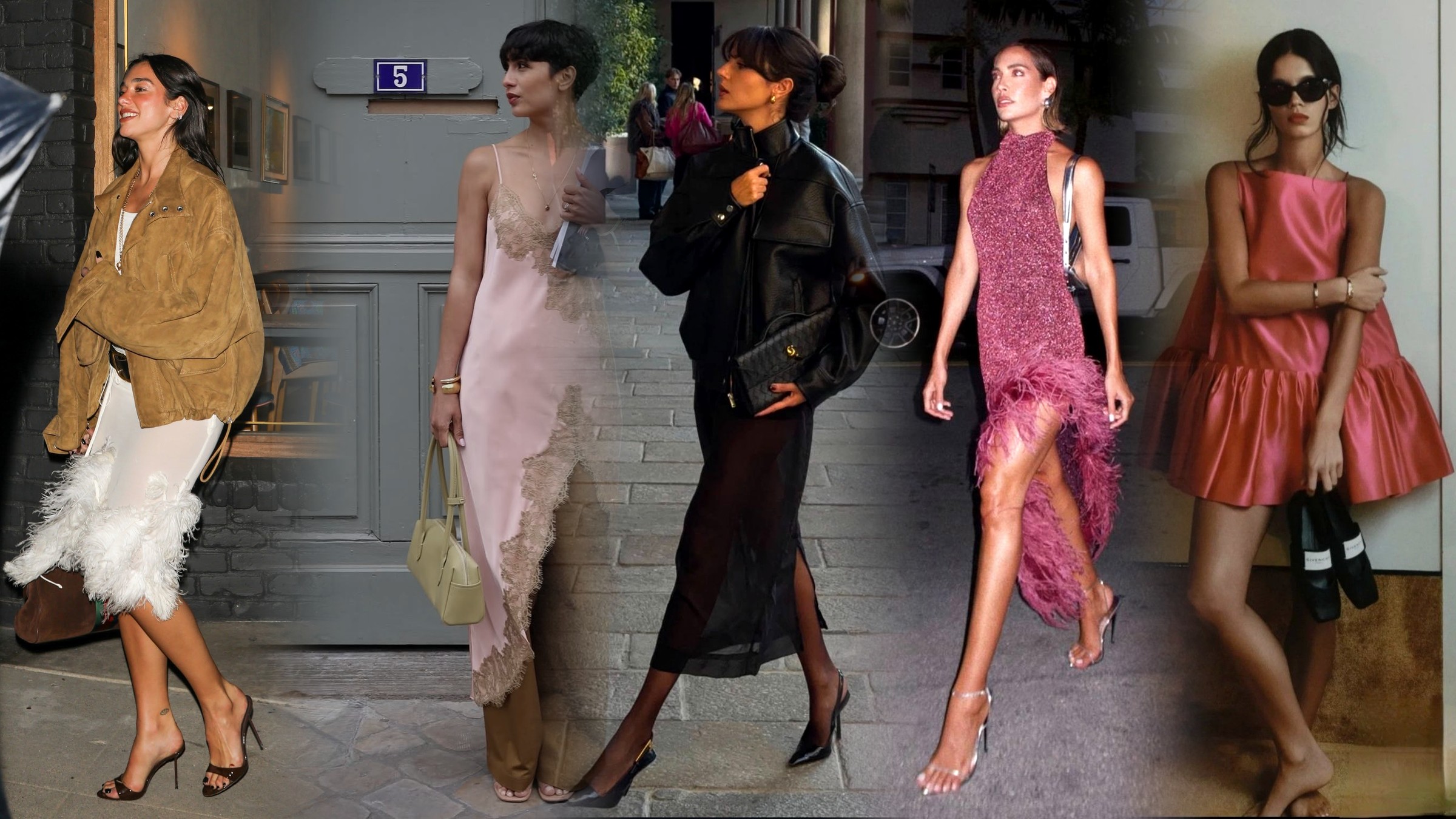 Cocktail Dress Shapes, From Slinky Midis to Sequins