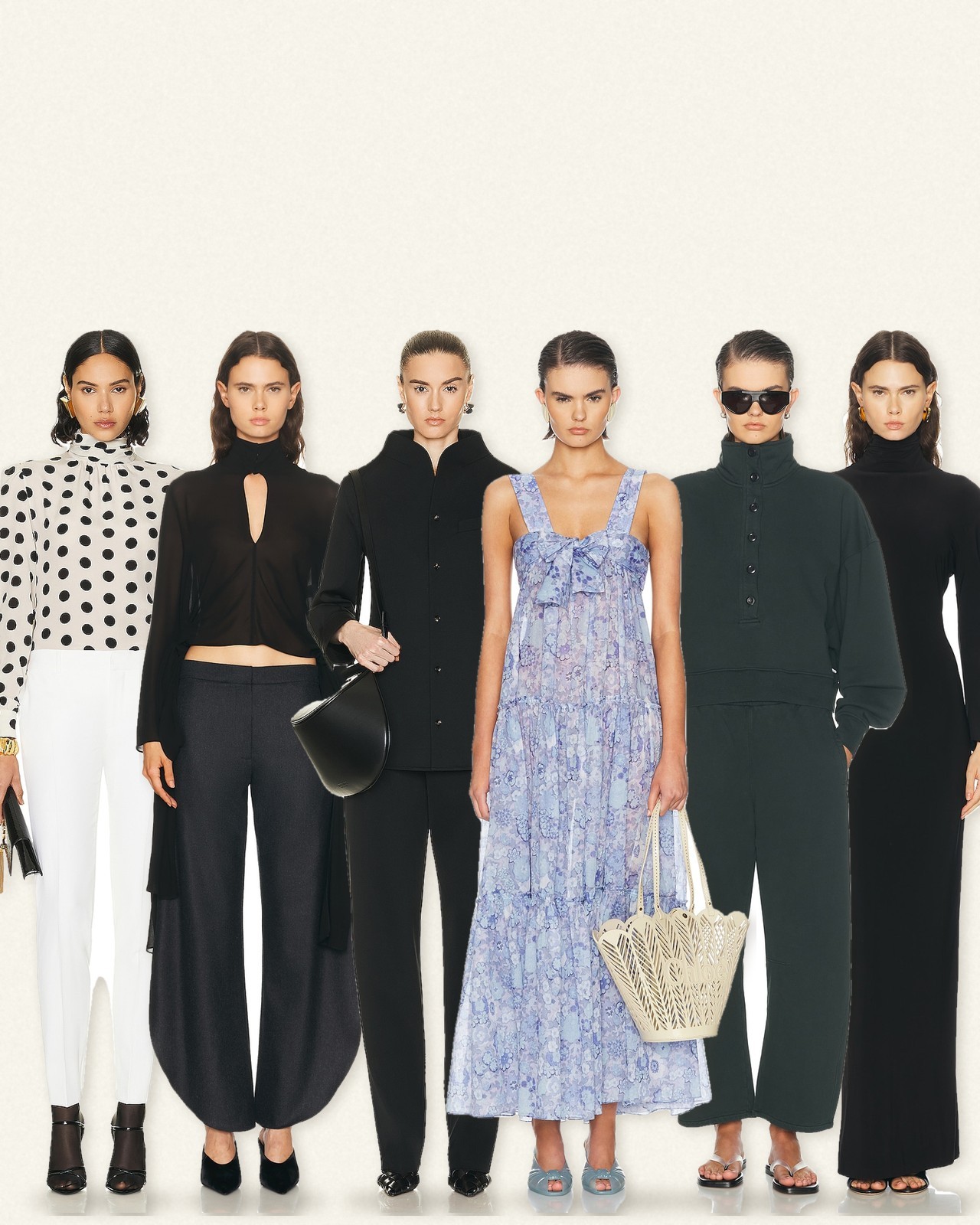 The Updated Lady: Supersized Bows and Funnel Necks, Styled Six Ways