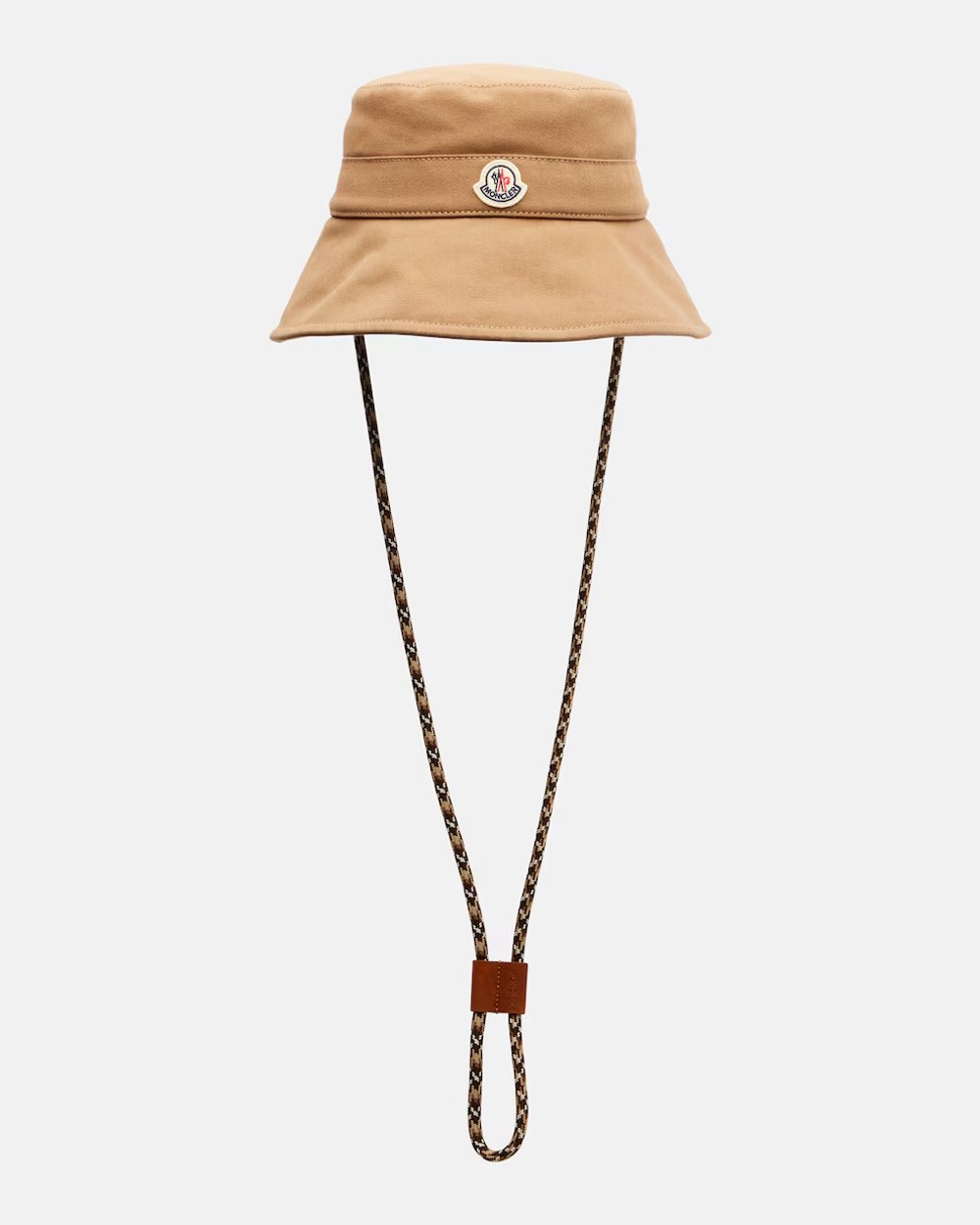 Logo cotton canvas bucket hat
