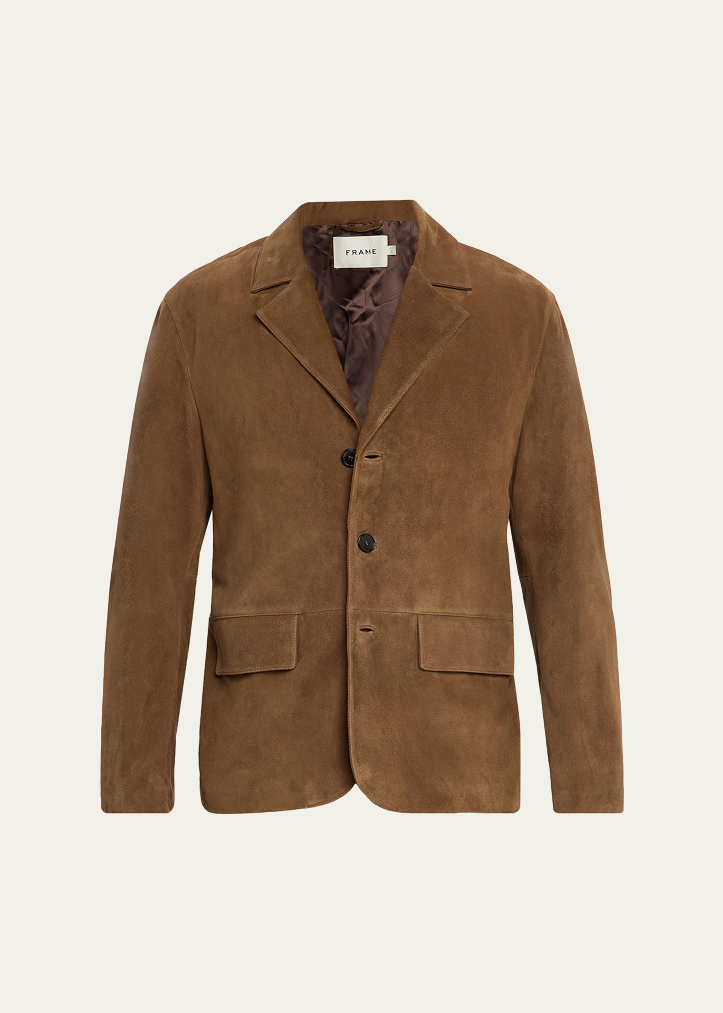 Men's Suede Blazer