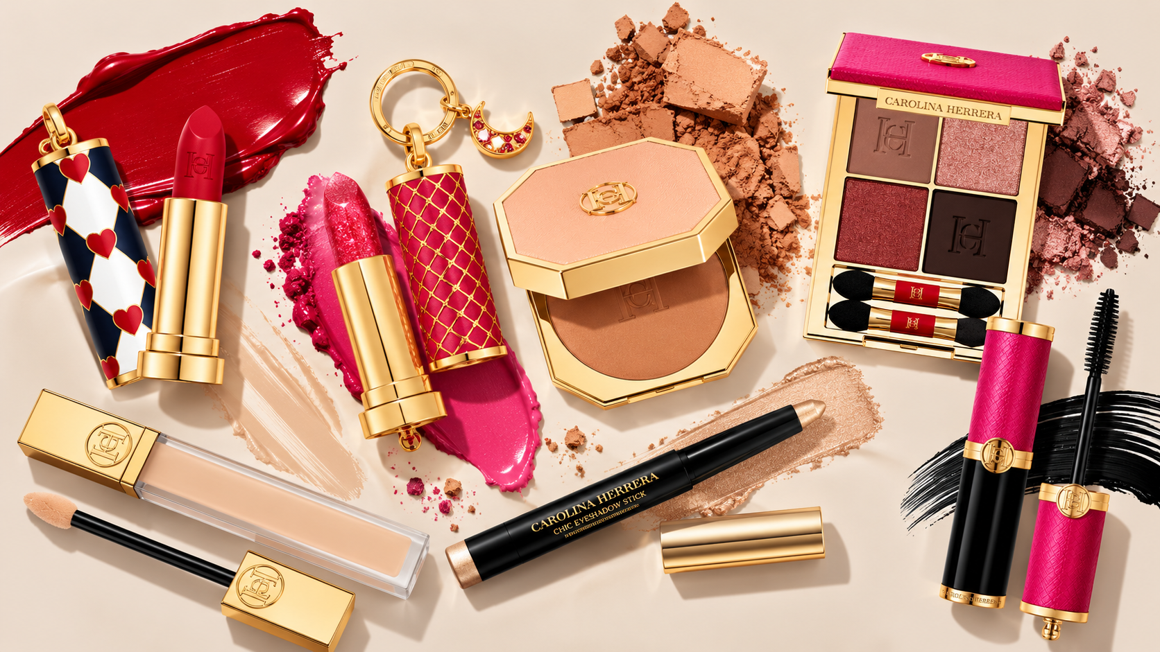 Carolina Herrera's New Nude Couture Face Lineup and Eyeconica Palette, Explained