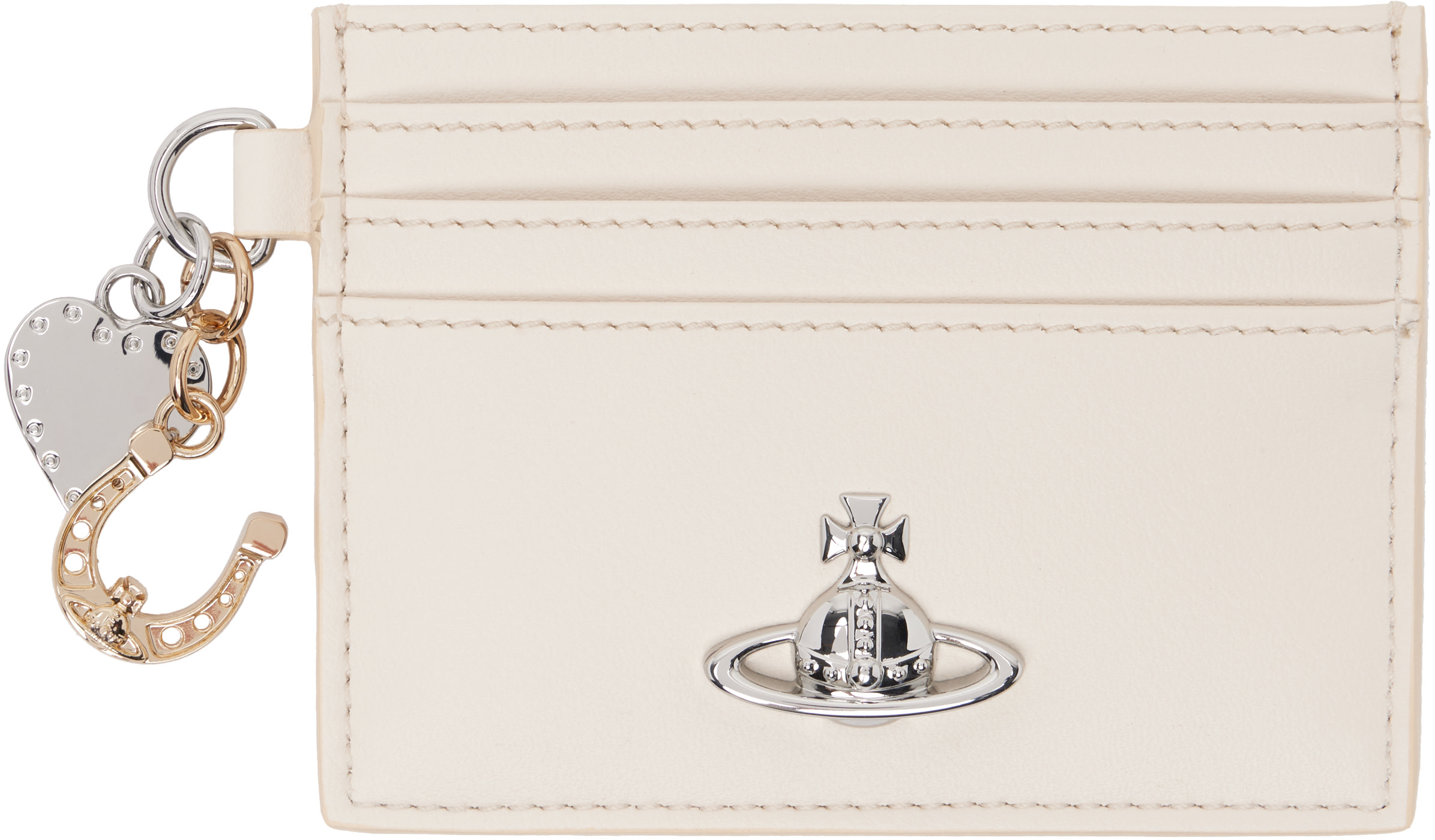 Off-White Charms Card Holder