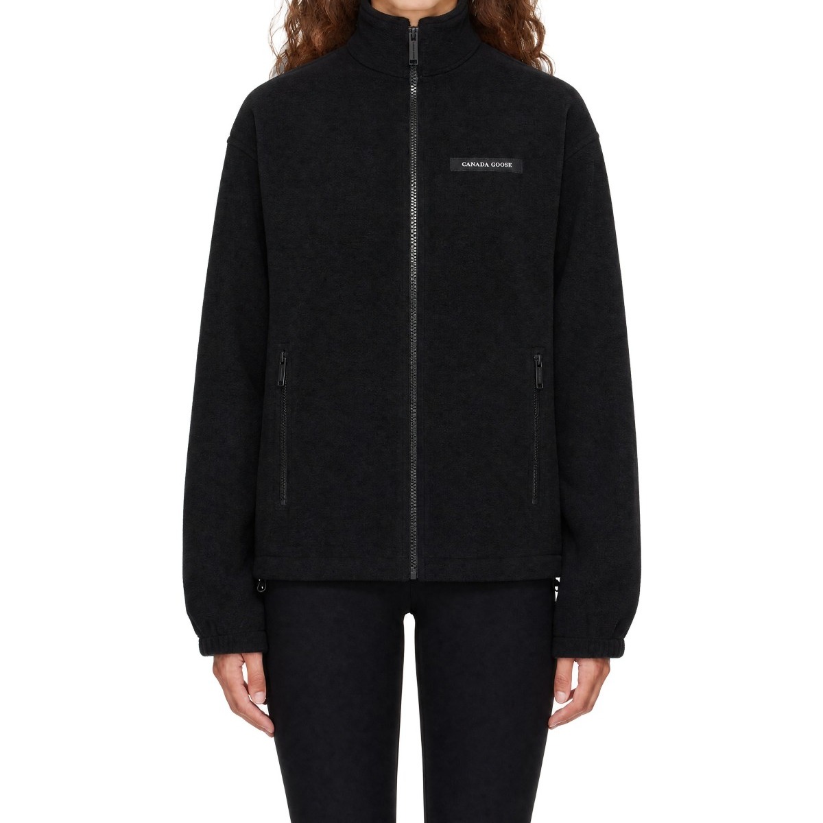 Black Tayen Fleece Jacket
