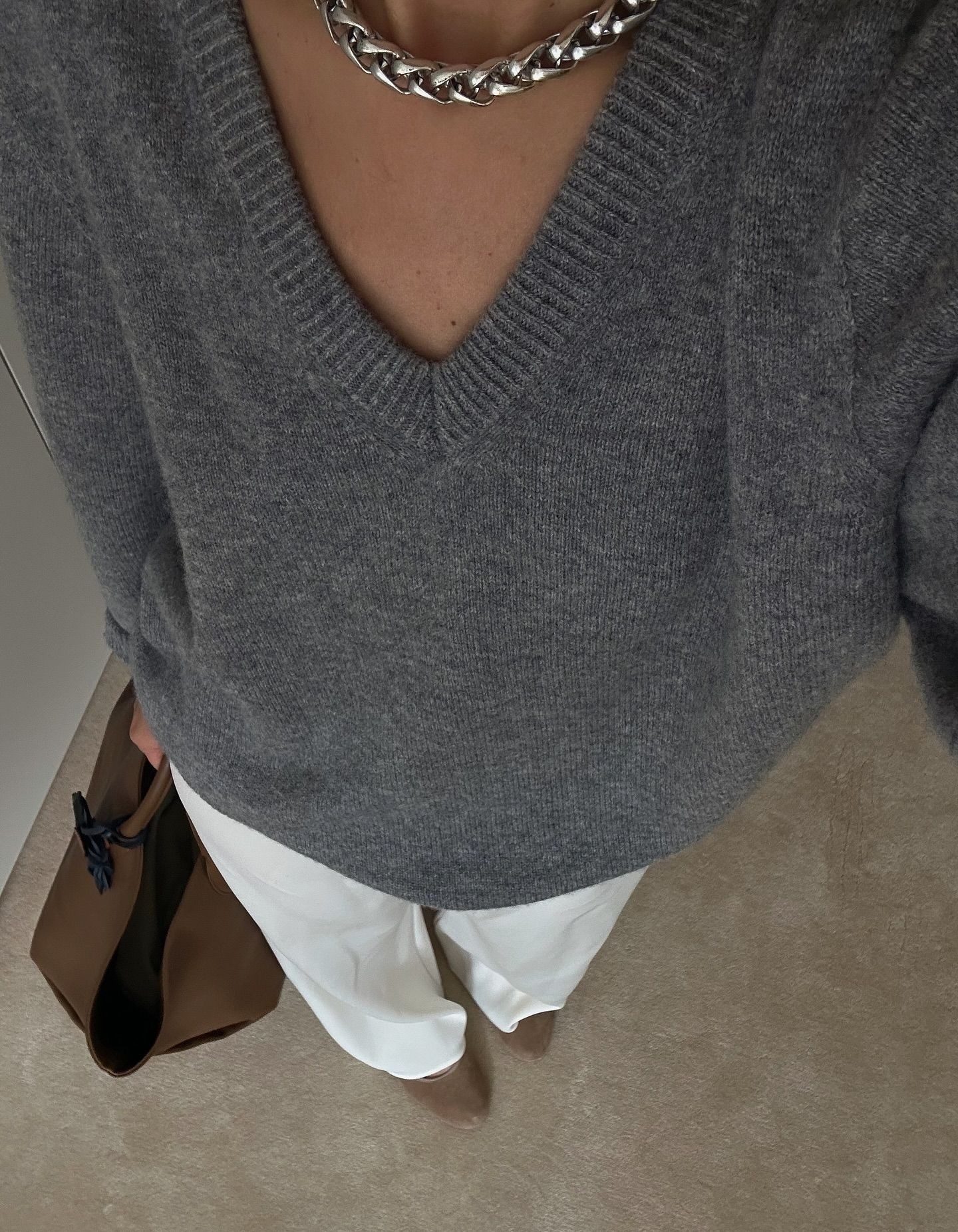 Gray, Cashmere and Silver