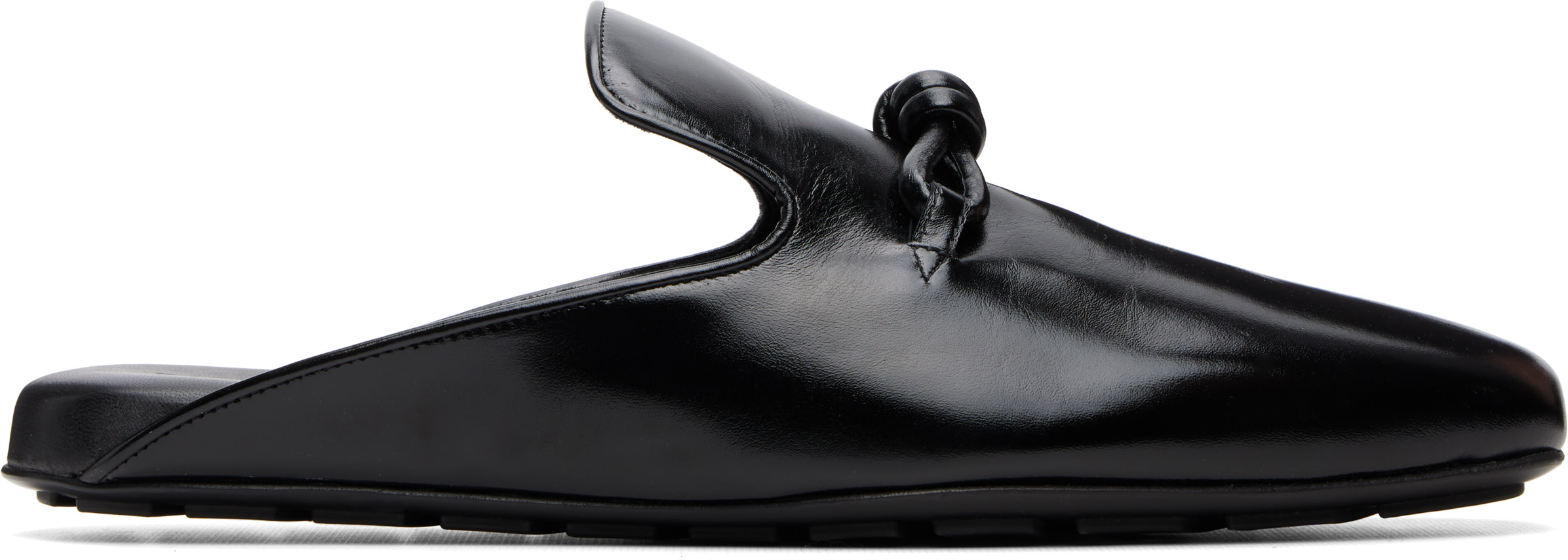 Black Roma Slipper Loafers