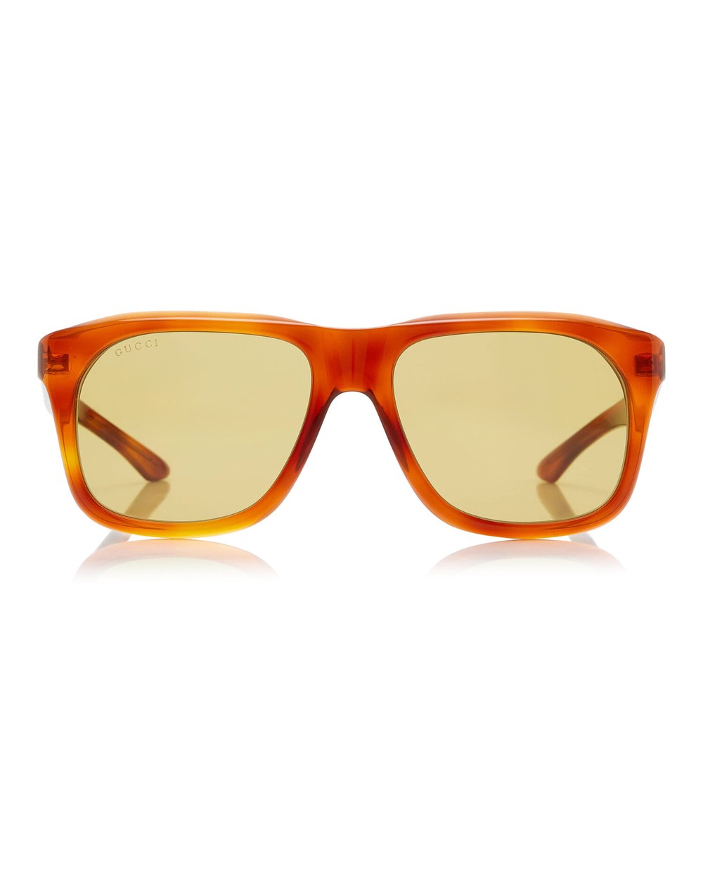 Square-Frame Acetate Sunglasses