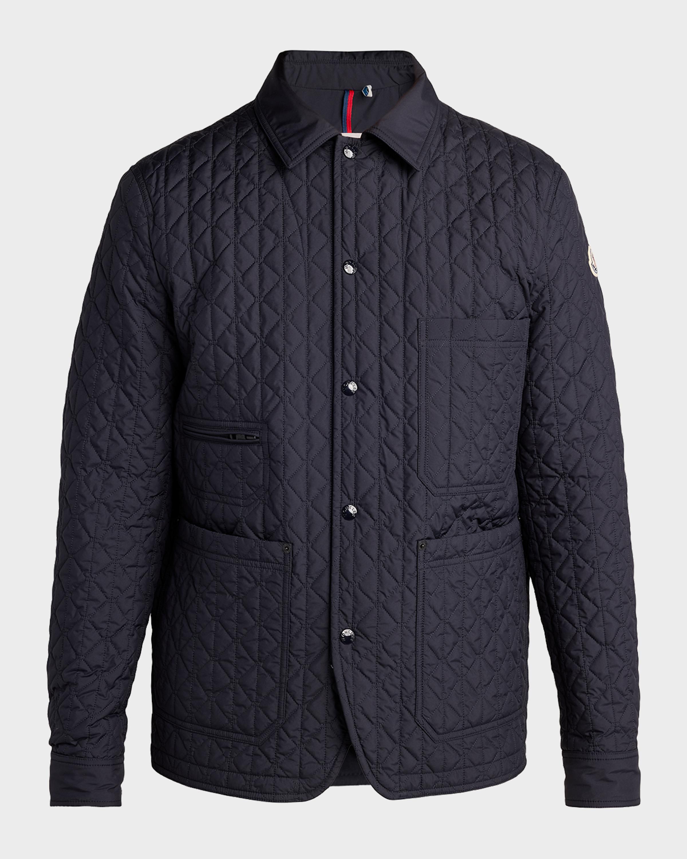 Men's Logo Quilted Jacket