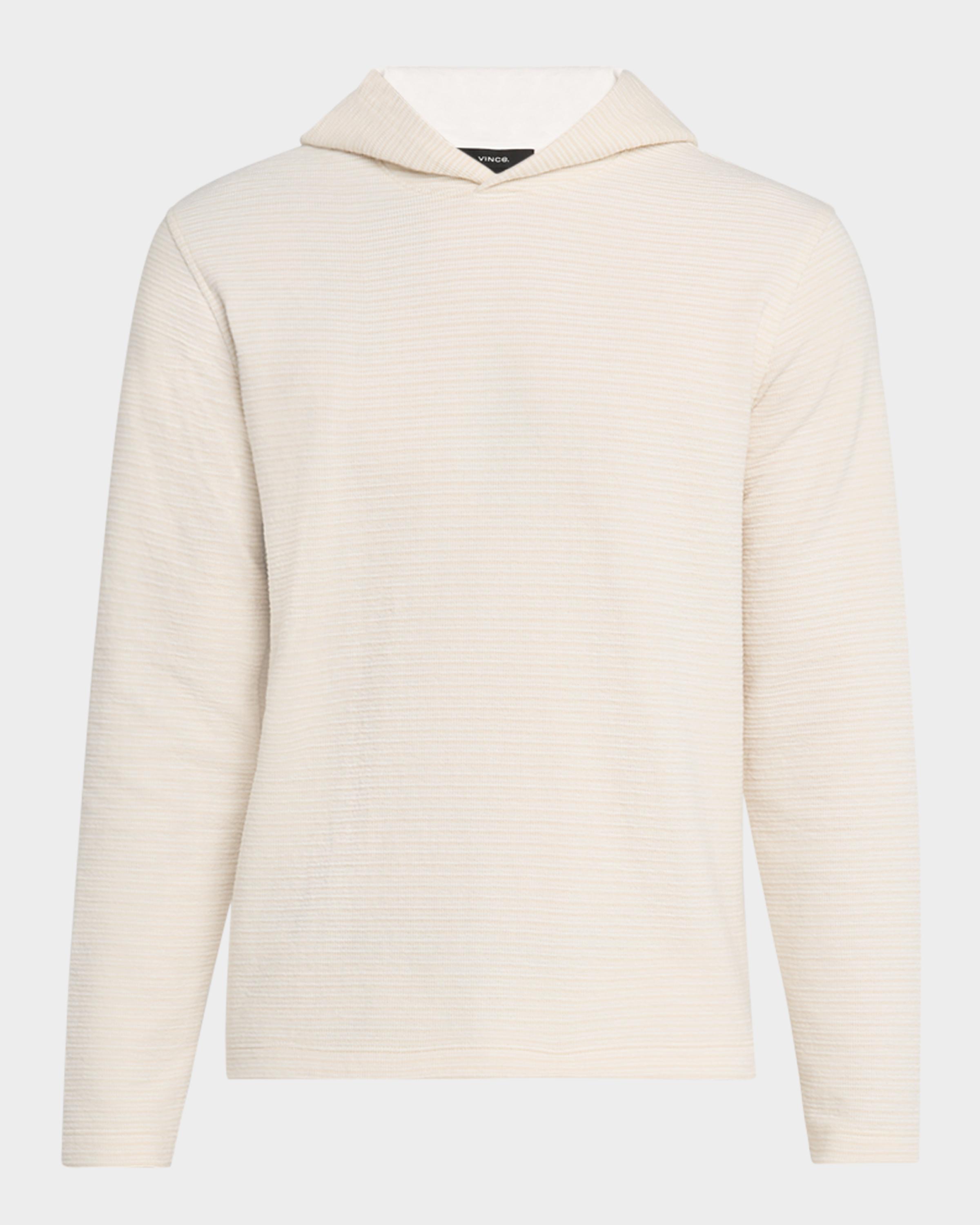 Men's Double-Face Textured Hoodie