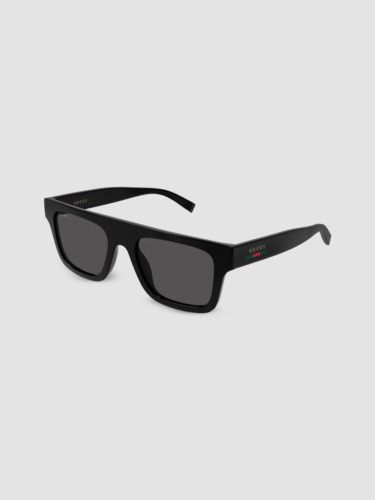 Web Stripe 53MM Square Sunglasses