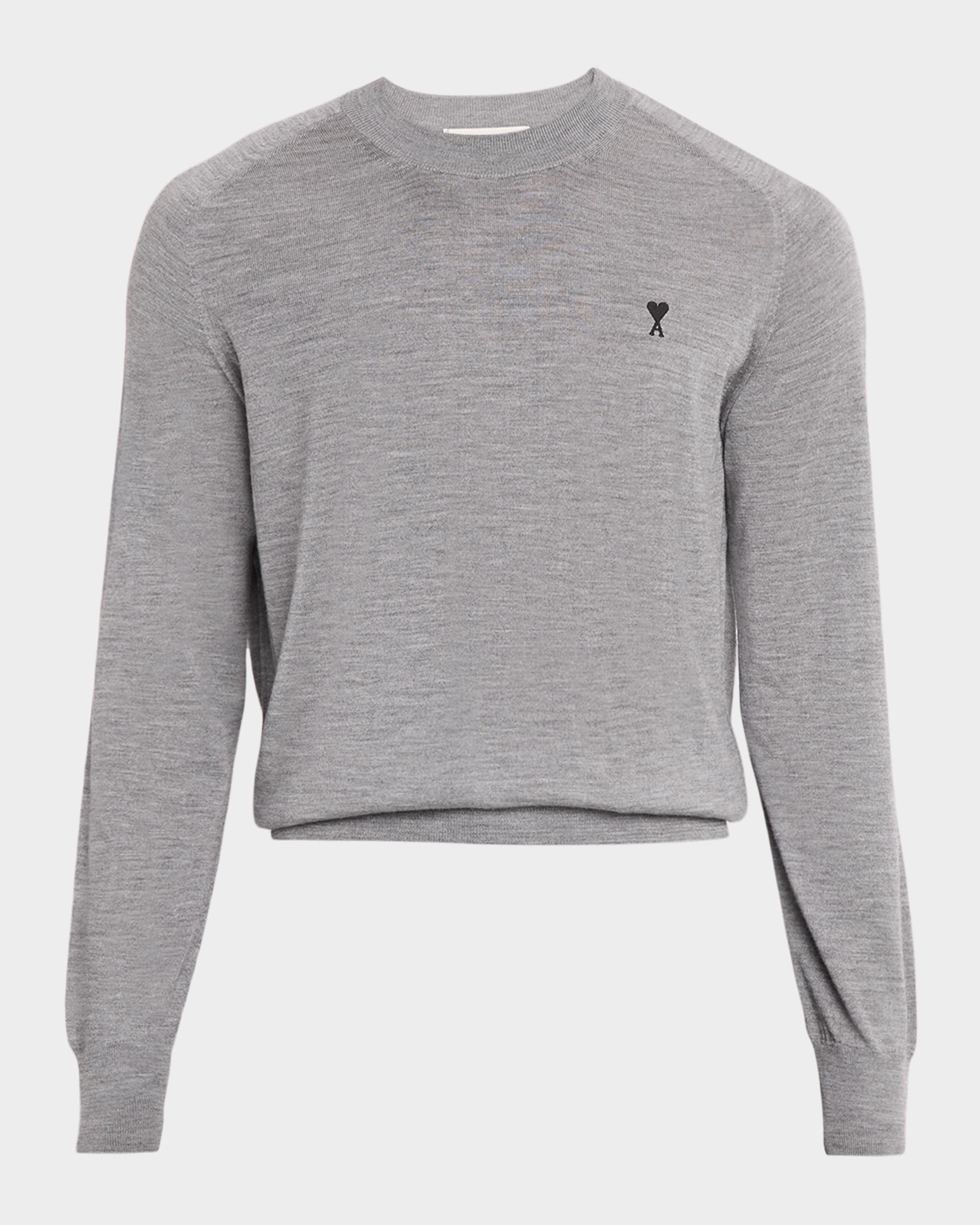 Men's Wool Ami de Coeur Crewneck Sweater