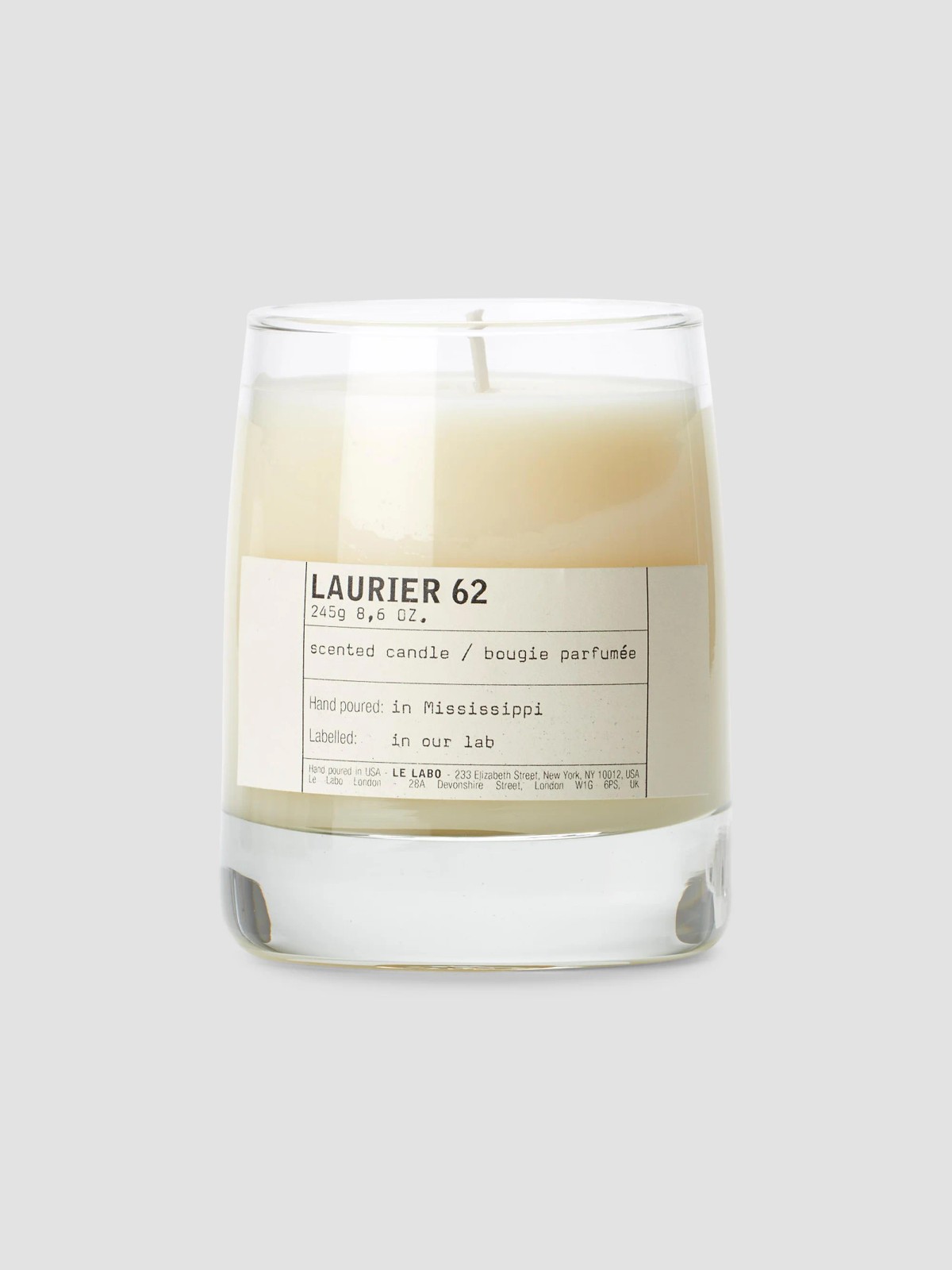 Laurier 62 Candle