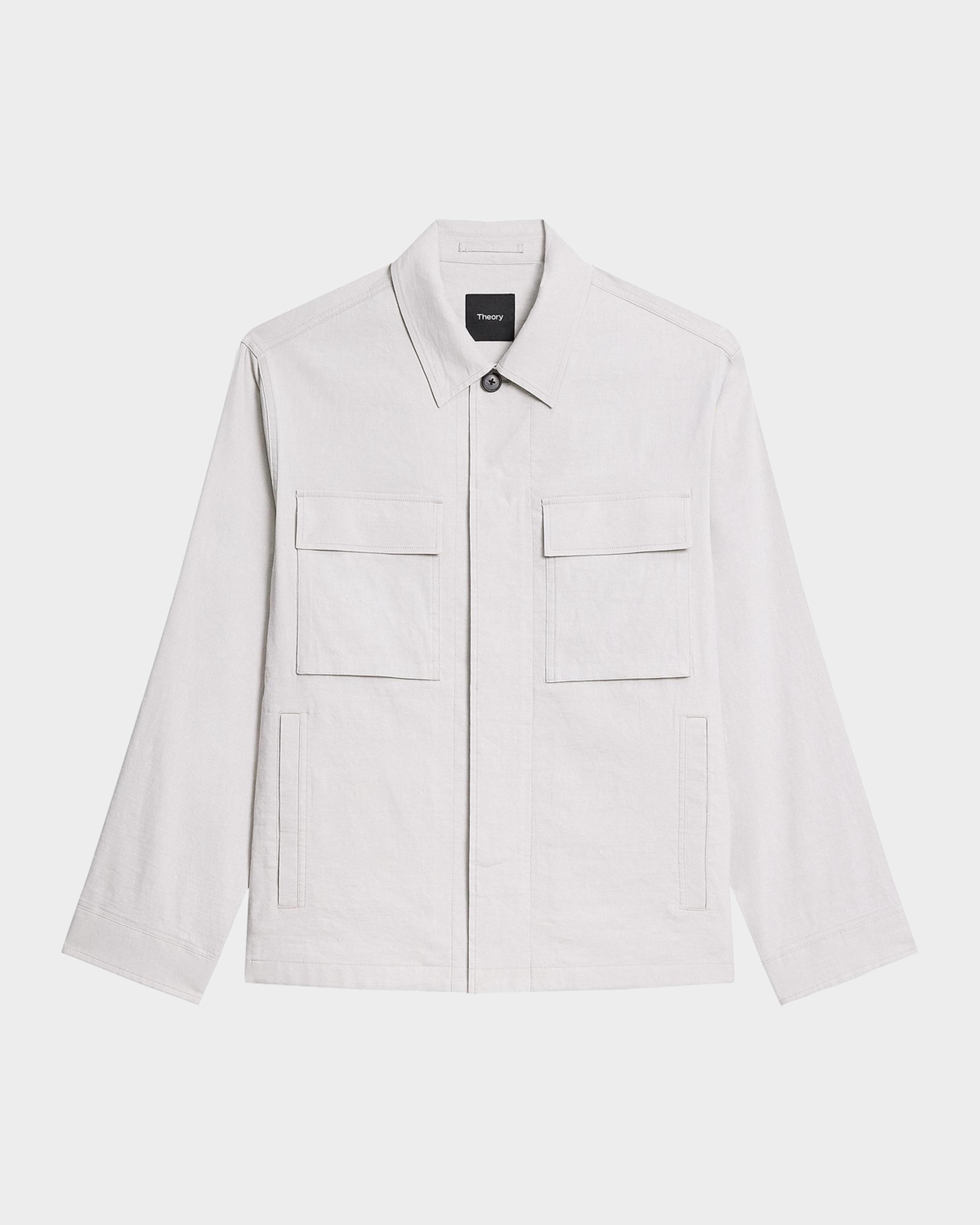 Men's Organic Linen Field Jacket