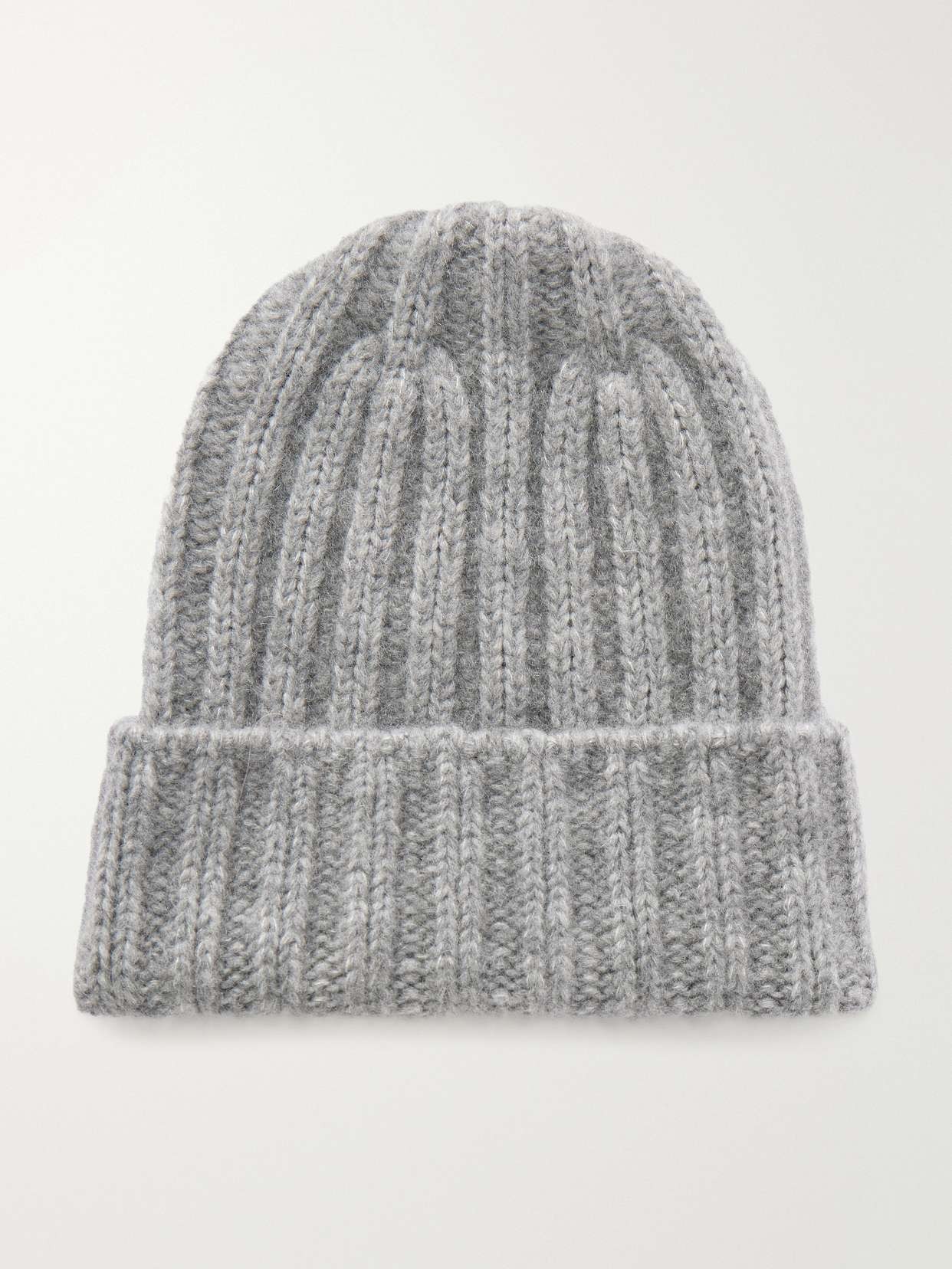 Bhaltair ribbed cashmere and silk-blend beanie