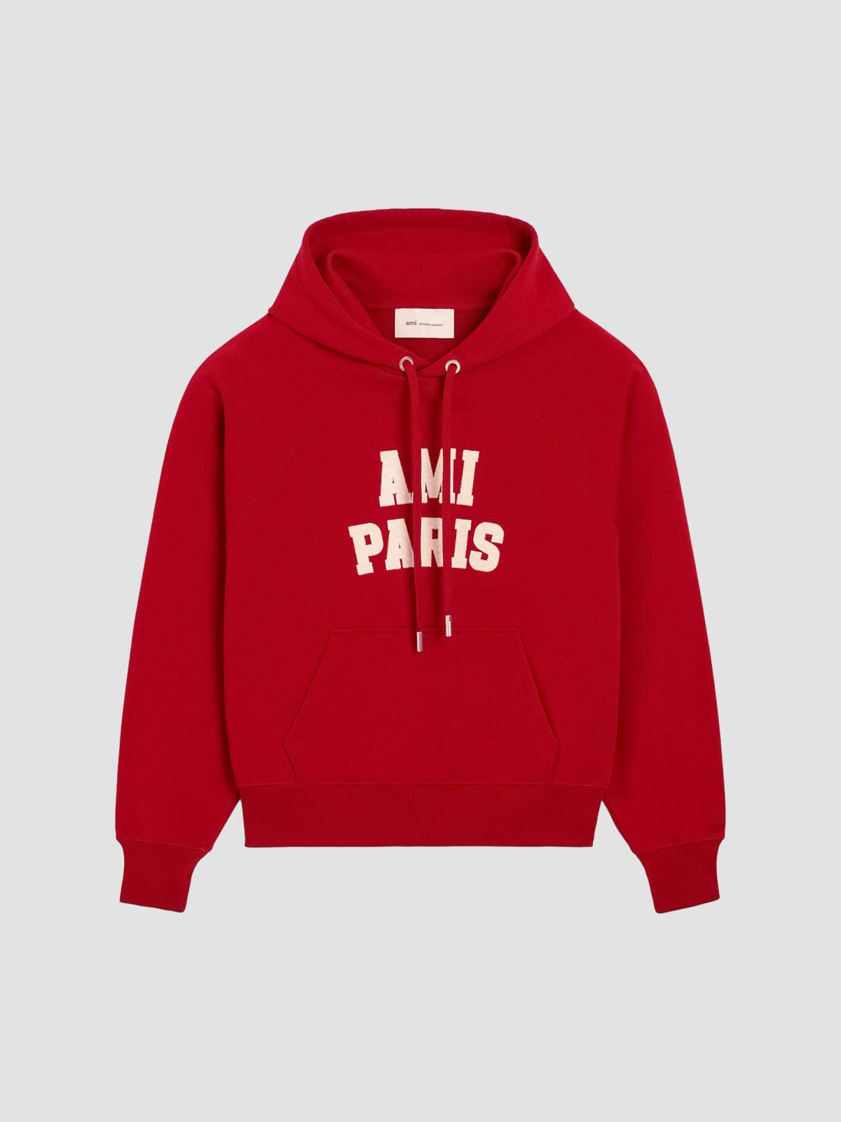 Felt Embroidered Cotton Hoodie