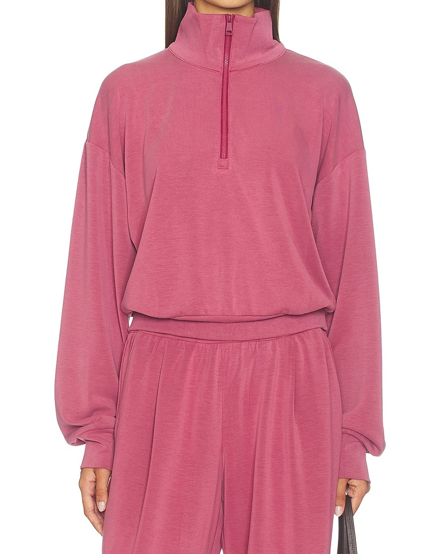 Cruiser Half Zip Cropped Pullover