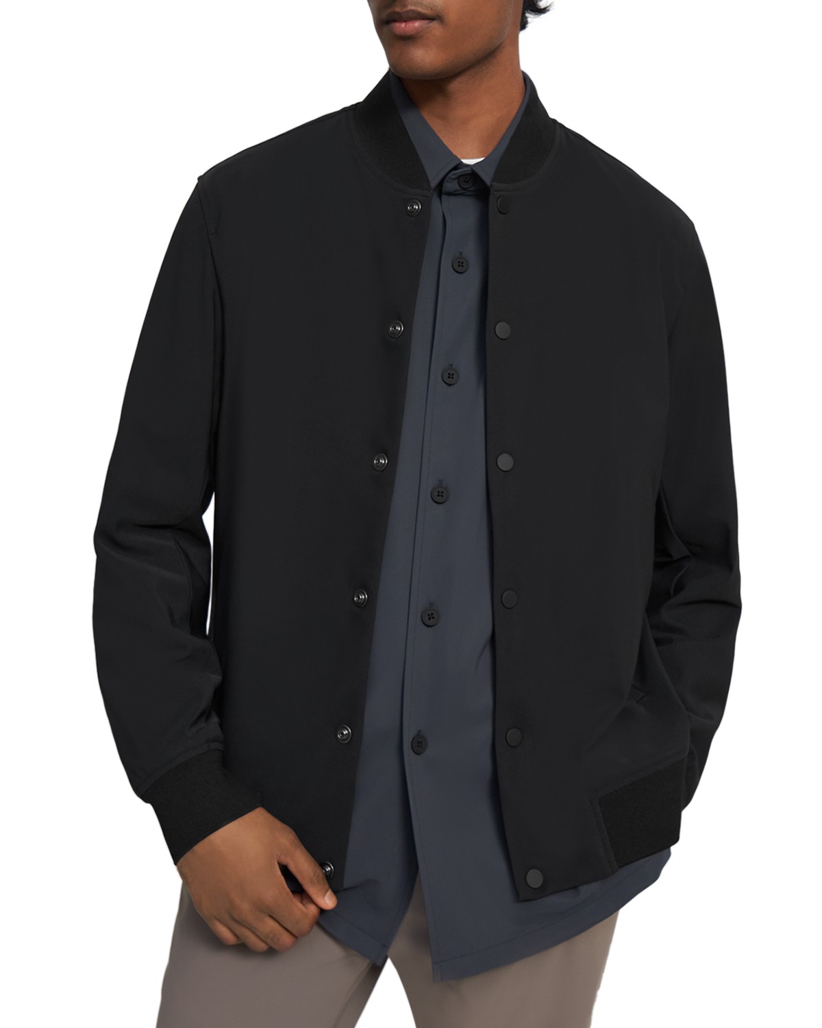 Murphy Bomber Jacket in Precision Ponte
