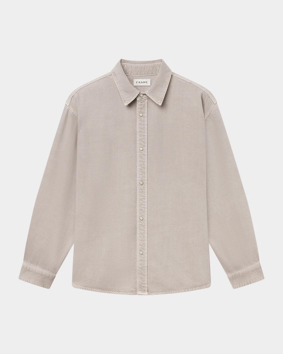 Men's Relaxed Denim Overshirt