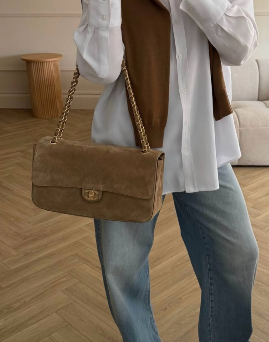 Suede Shoulder Bags