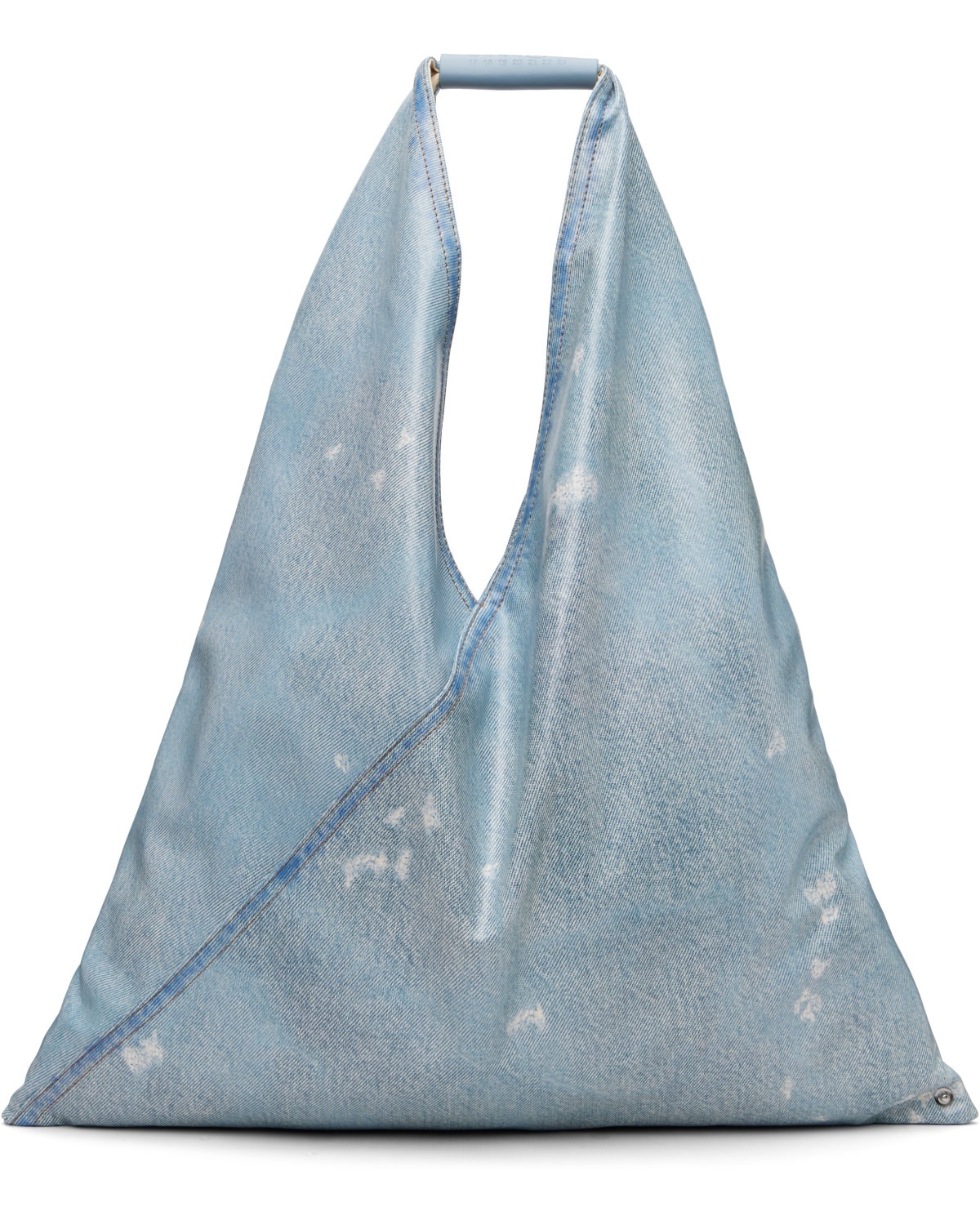 Blue Classic Triangle Tote