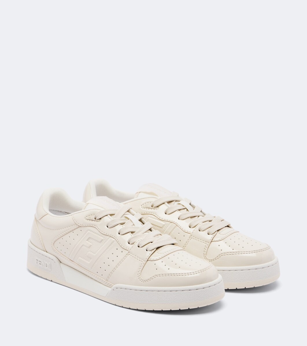Fendi Match leather sneakers