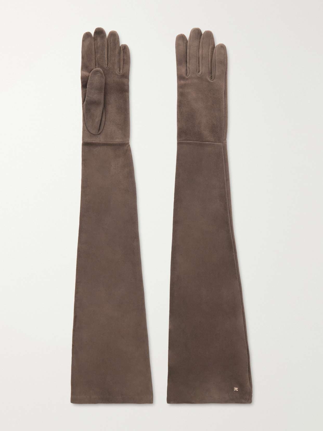 Suede gloves