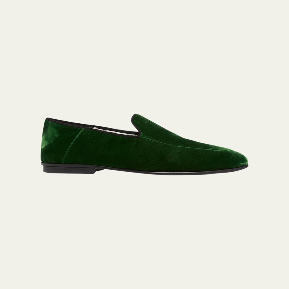 Men's Steven Velvet Formal Loafers