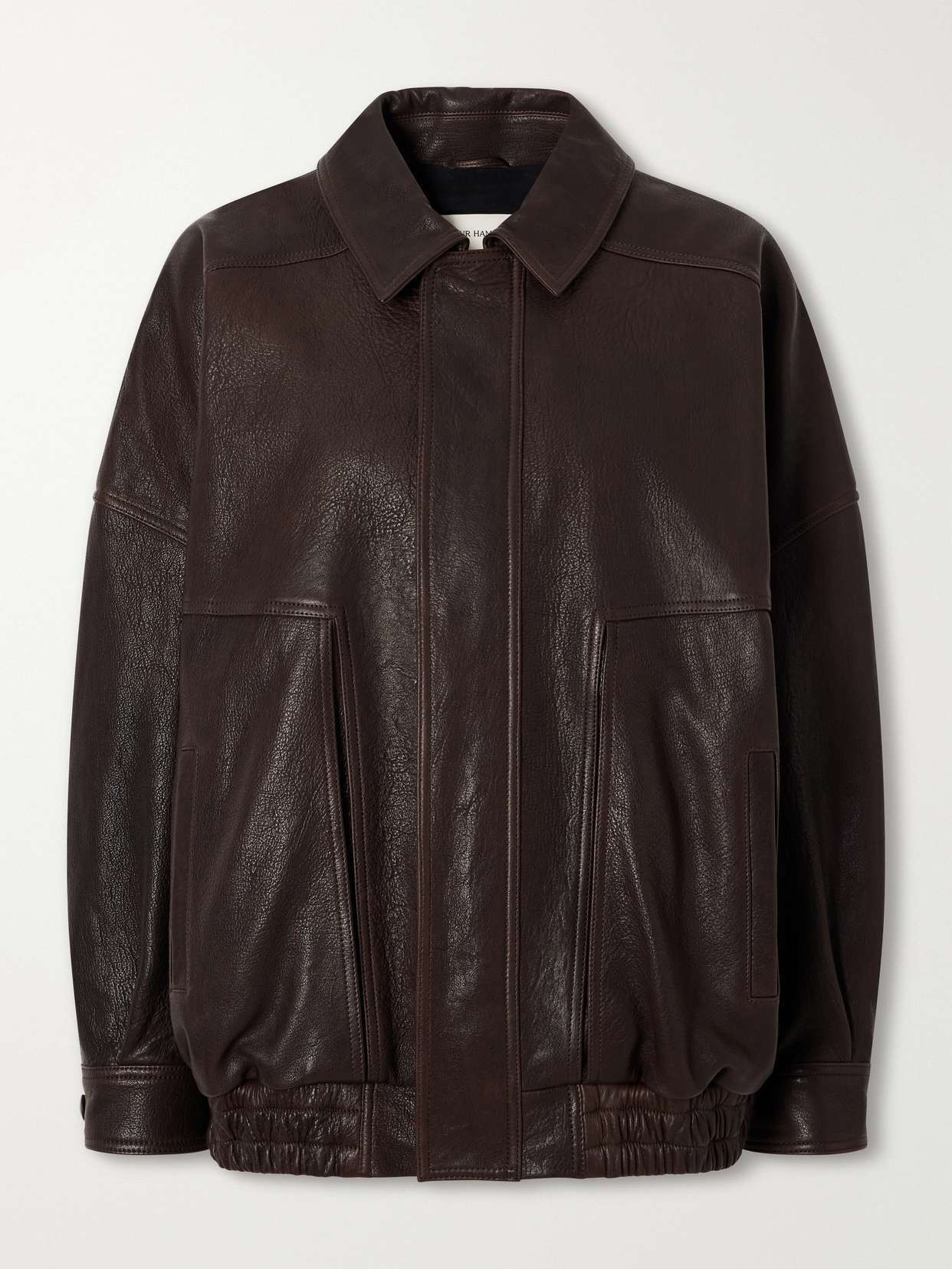 Dalma full-grain leather jacket