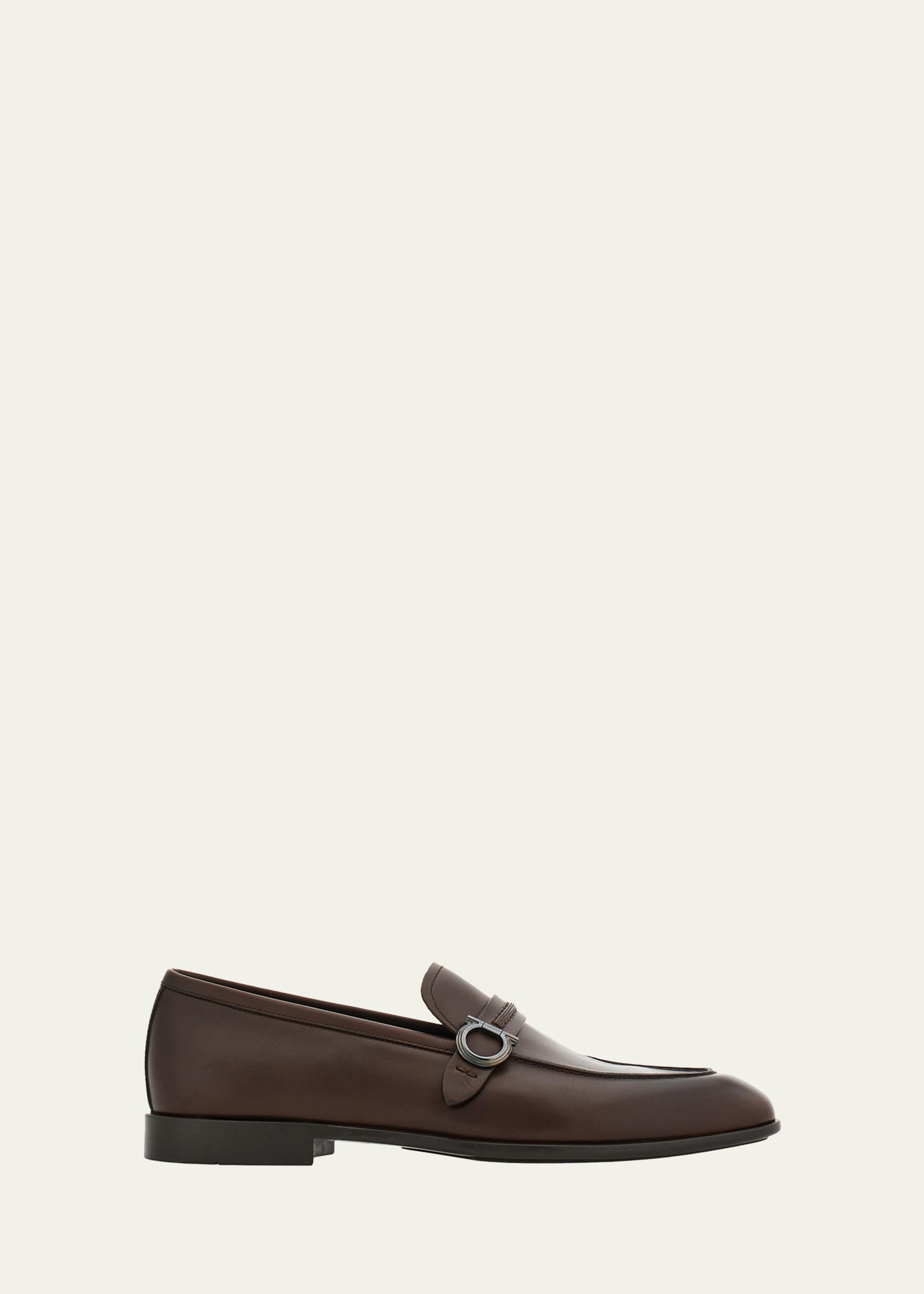 Men's Terence Leather Gancini Loafers