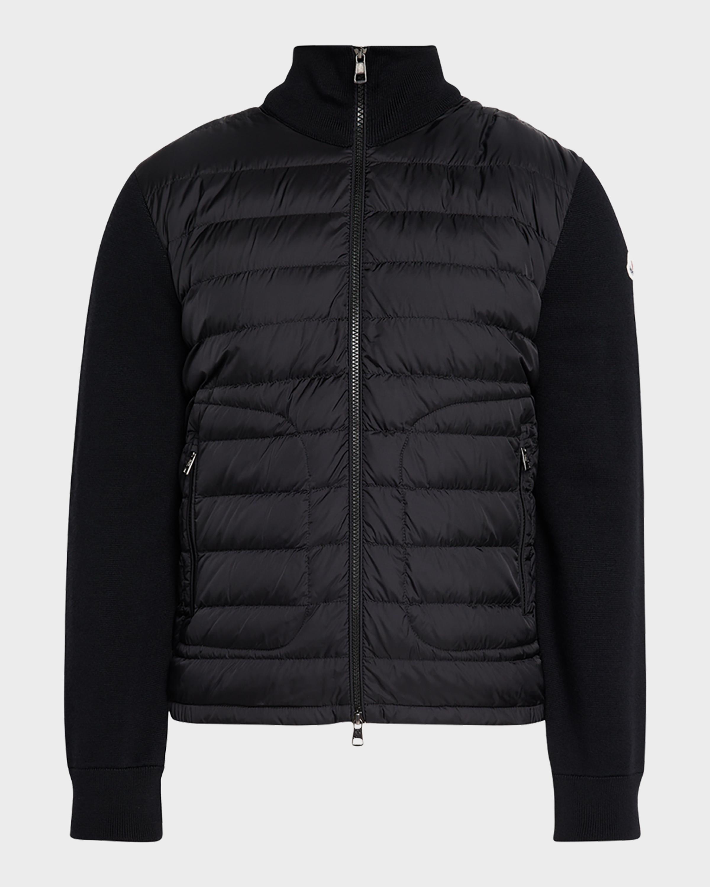 Men's Mock Turtleneck Jacket