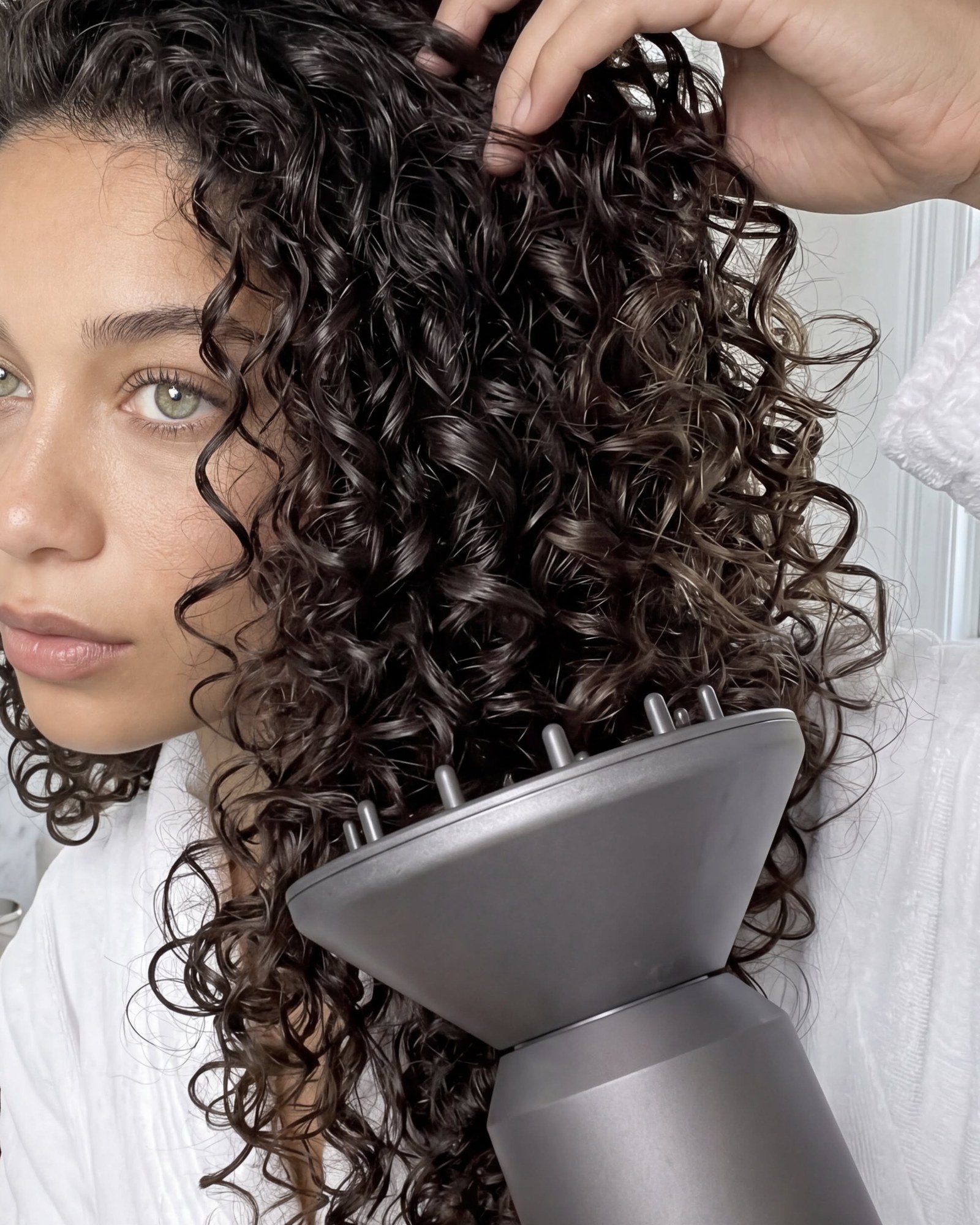 How to Use a Hair Diffuser, Plus the Dryers and Foams That Make It Work