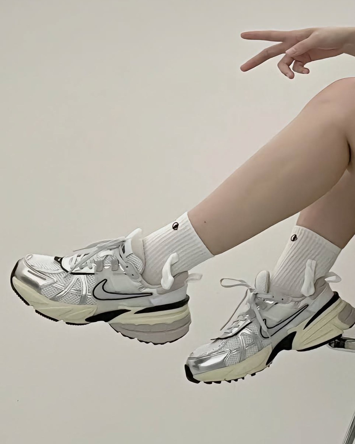 Metallic Sneakers: Silver Bullet, Minus the Bullet Train