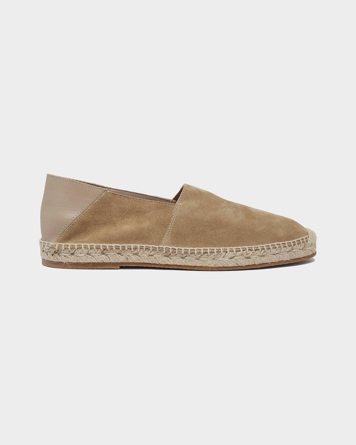 Nomad Suede Espadrille in Natural