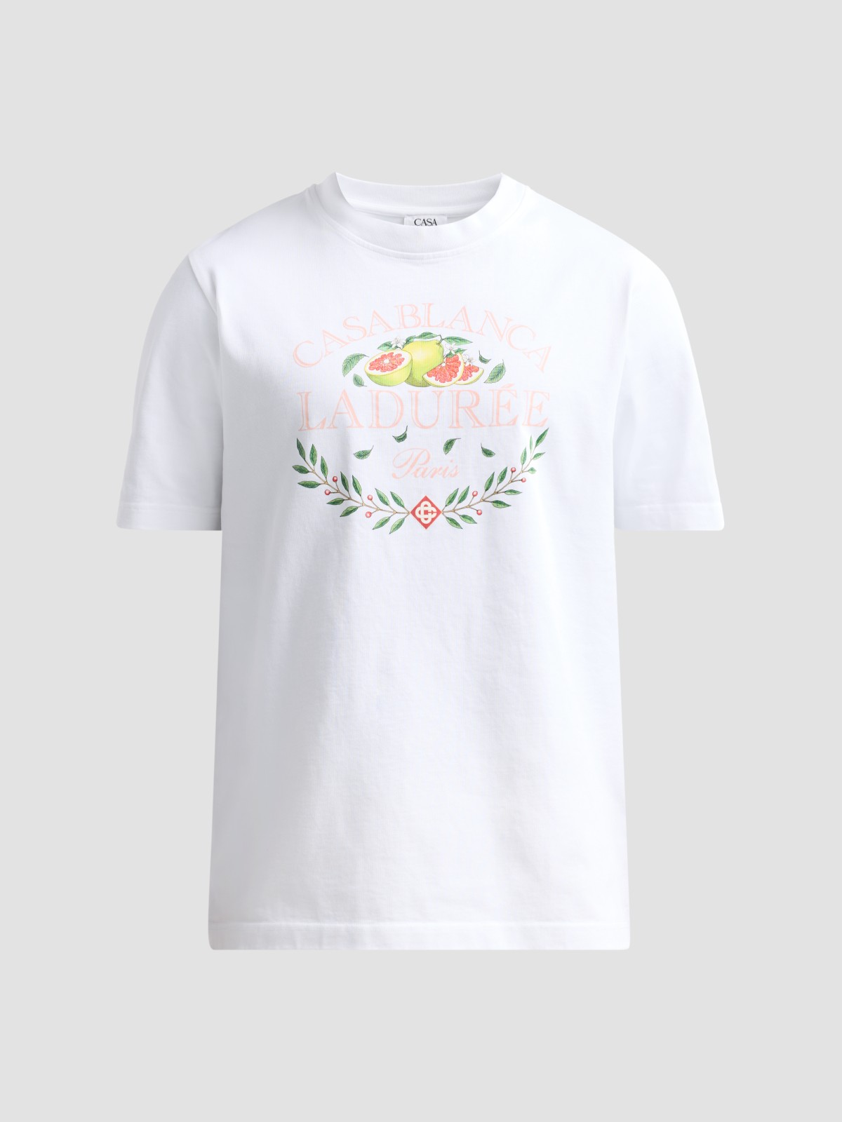 Casablanca x Laduree Cotton Jersey T-Shirt