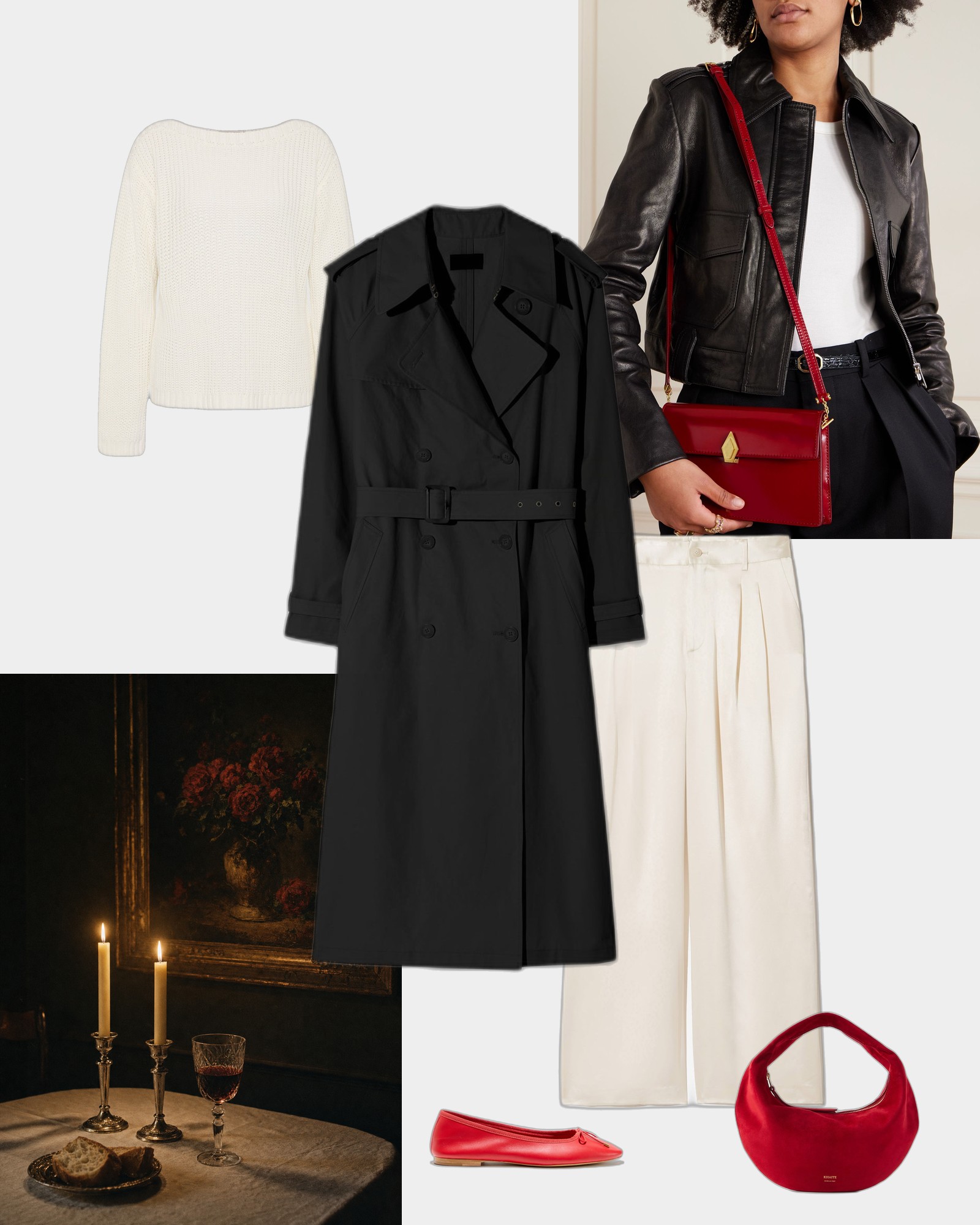 How to Wear Red Accessories