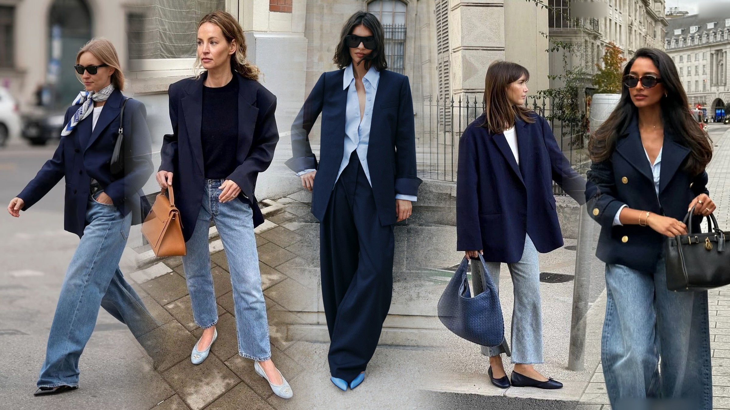 One Navy Blazer, Morning to Night