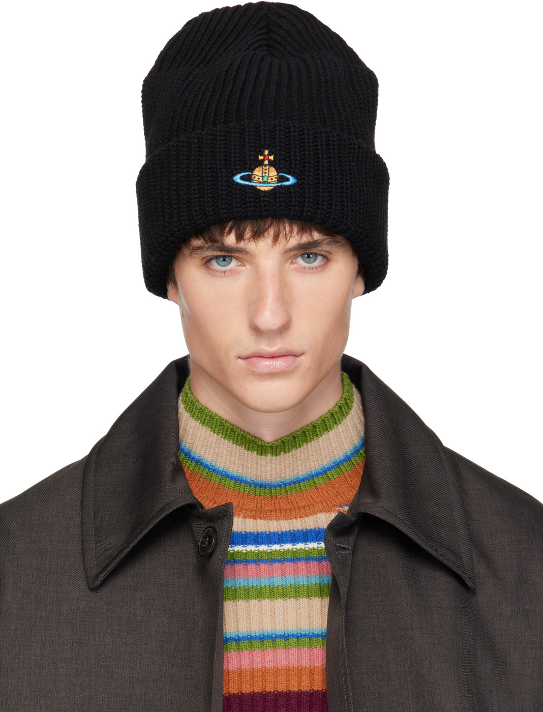 Black Sporty Beanie